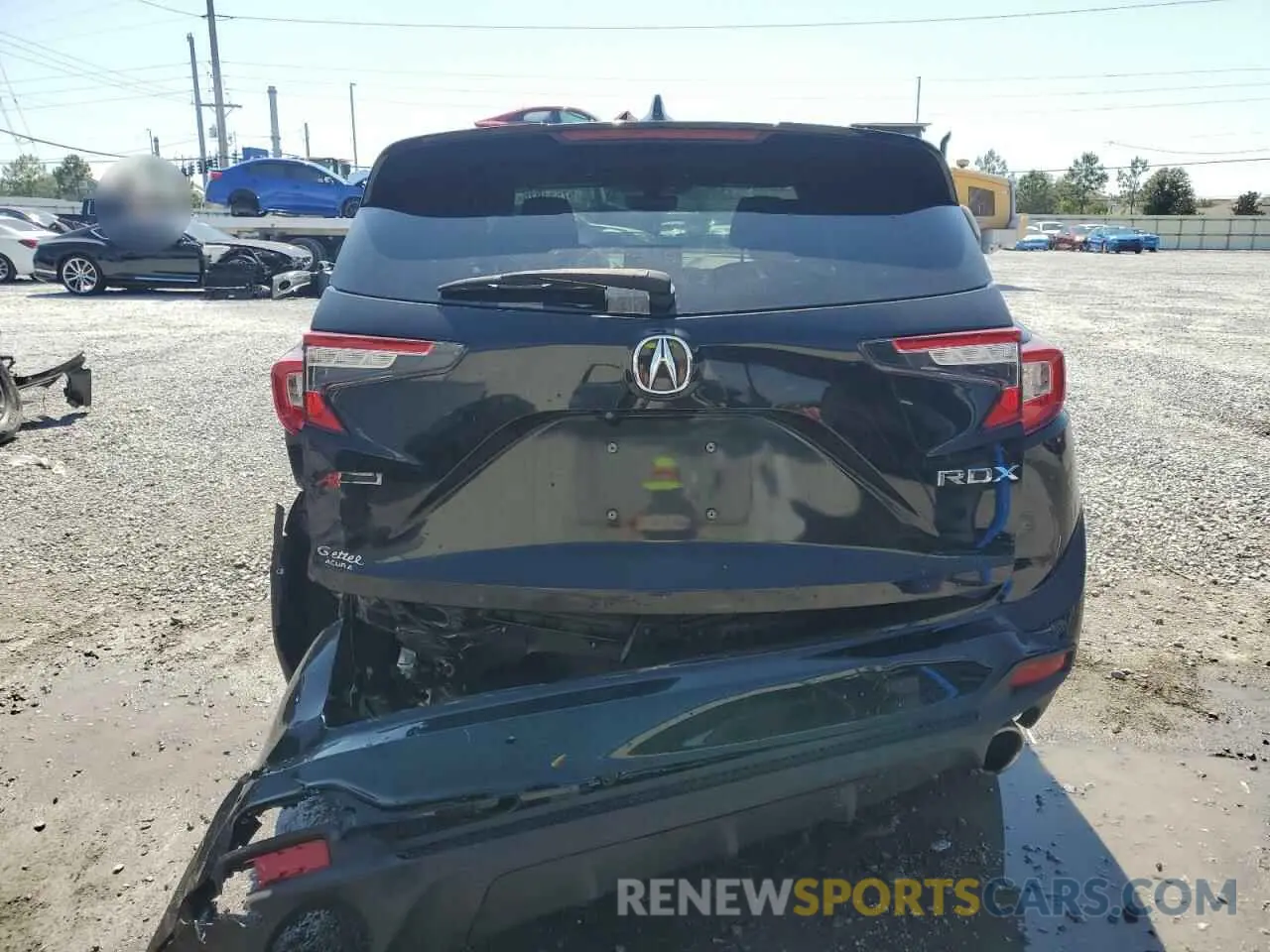 6 fotografías del automóvil dañado 5J8TC1H68LL016552 ACURA RDX 2020
