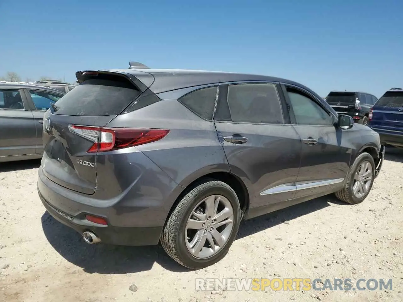 3 fotografías del automóvil dañado 5J8TC1H71LL020970 ACURA RDX 2020