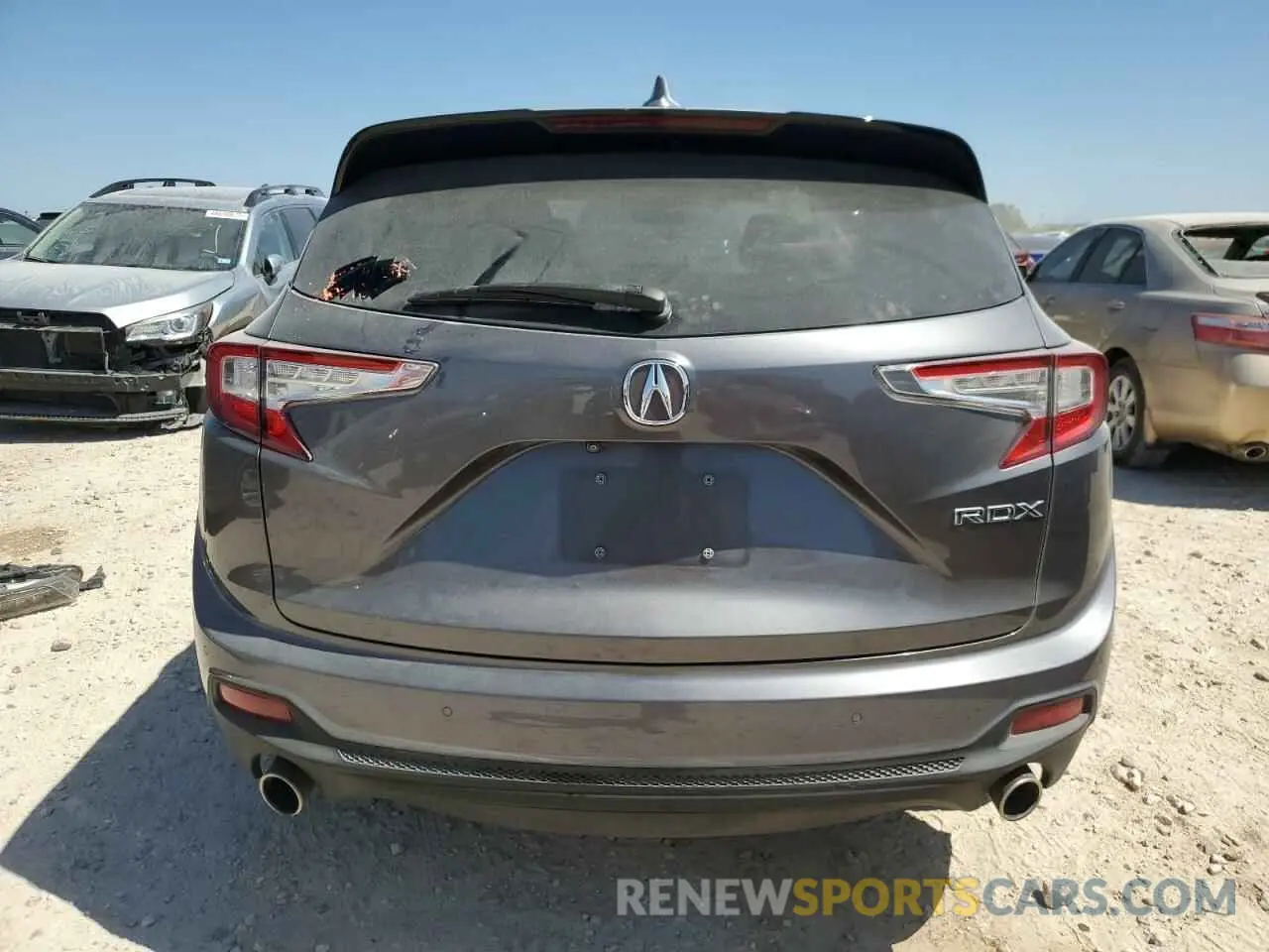 6 fotografías del automóvil dañado 5J8TC1H71LL020970 ACURA RDX 2020