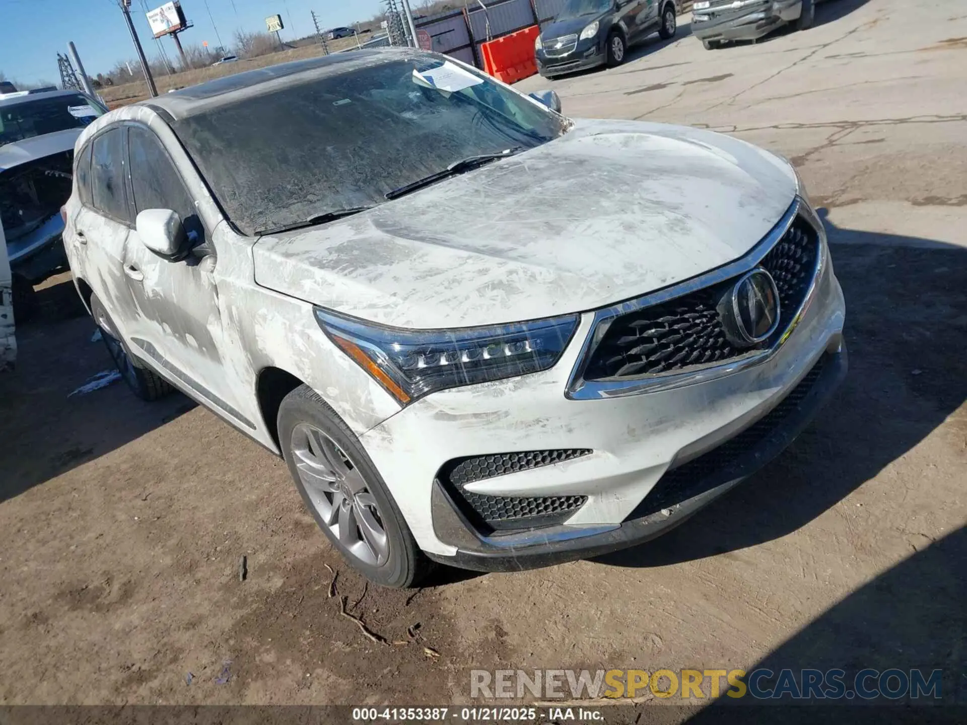 1 fotografías del automóvil dañado 5J8TC1H75LL017246 ACURA RDX 2020