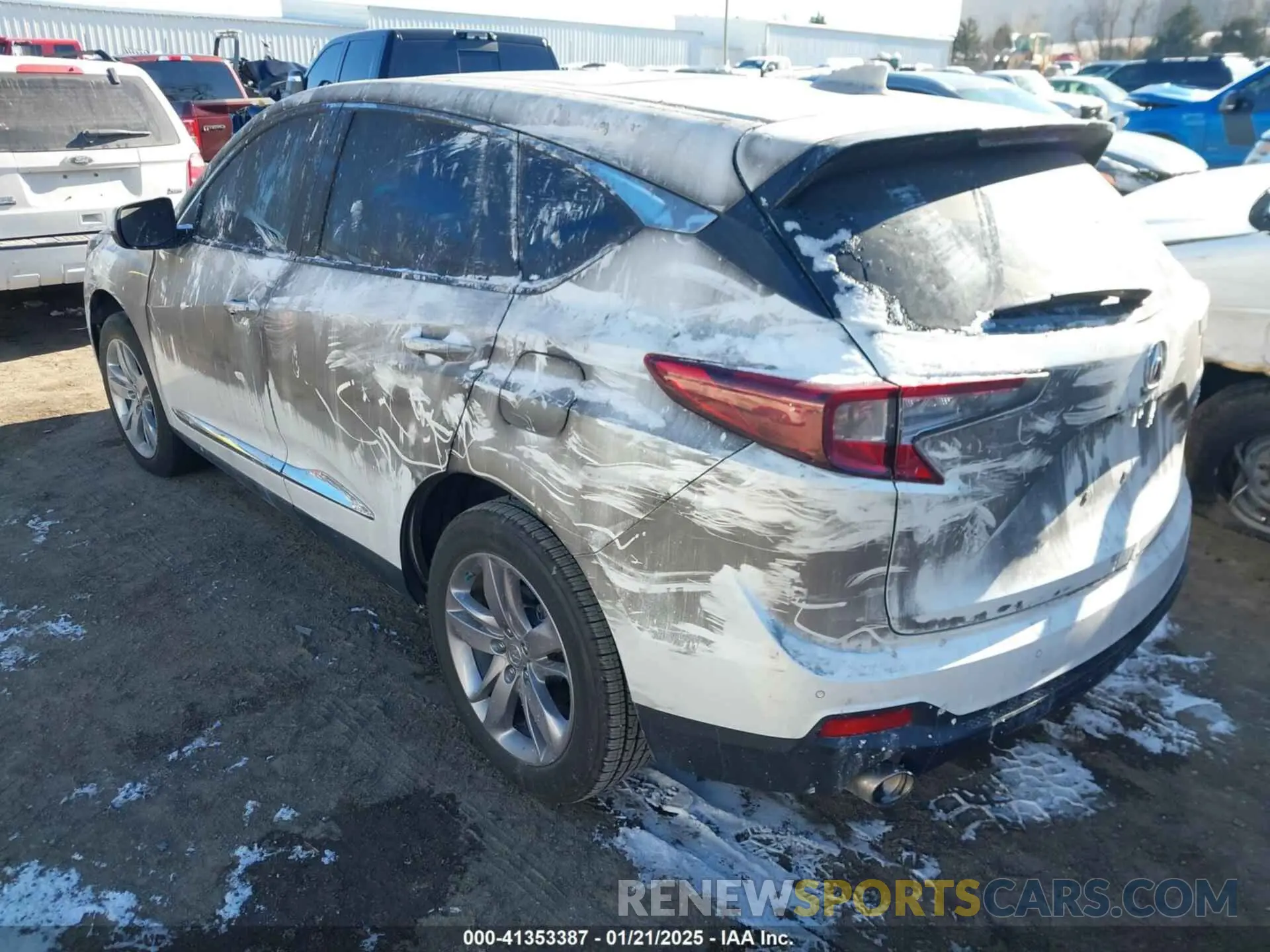 3 fotografías del automóvil dañado 5J8TC1H75LL017246 ACURA RDX 2020