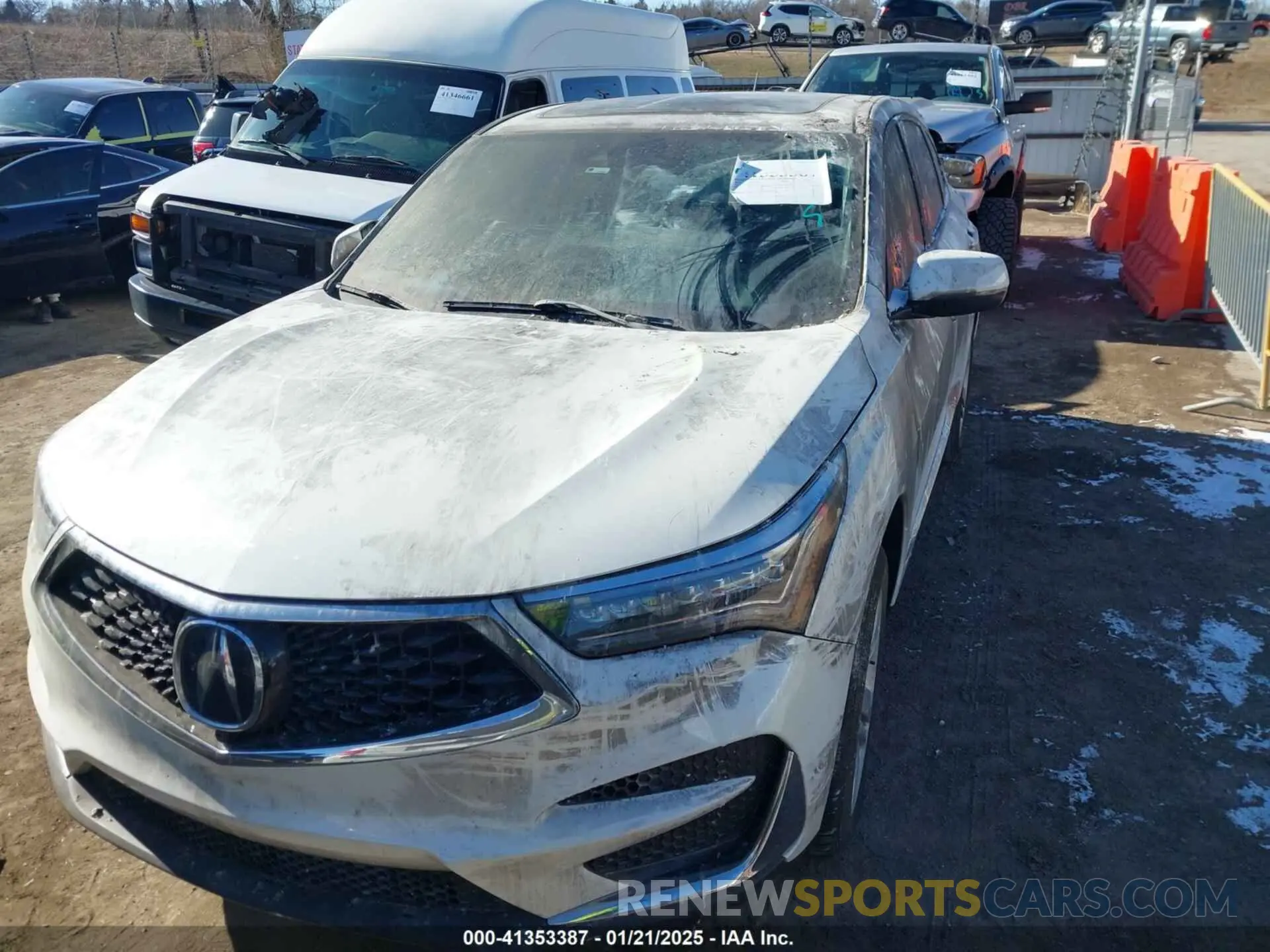 6 fotografías del automóvil dañado 5J8TC1H75LL017246 ACURA RDX 2020