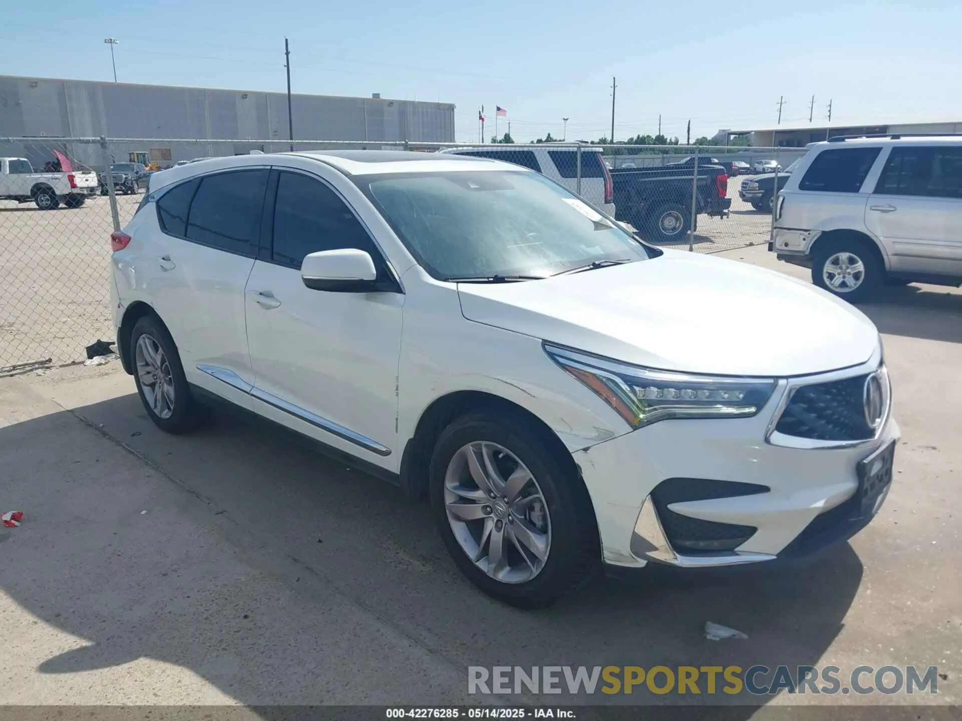 1 fotografías del automóvil dañado 5J8TC1H78LL017872 ACURA RDX 2020