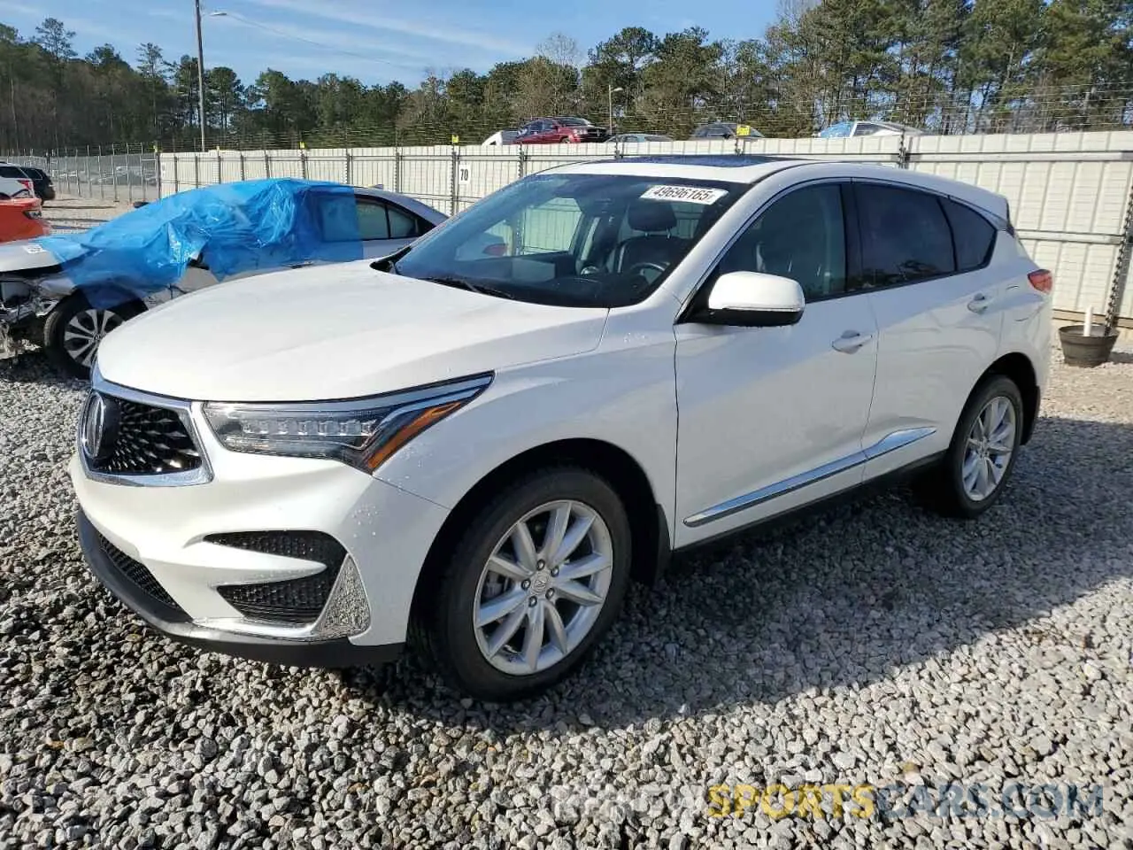 1 fotografías del automóvil dañado 5J8TC2H30LL009042 ACURA RDX 2020