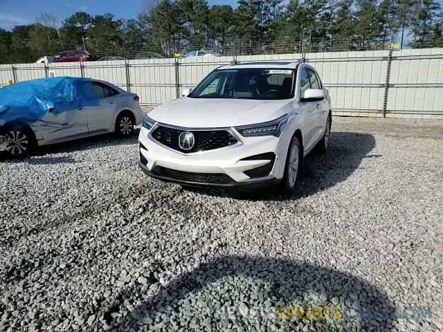 14 fotografías del automóvil dañado 5J8TC2H30LL009042 ACURA RDX 2020