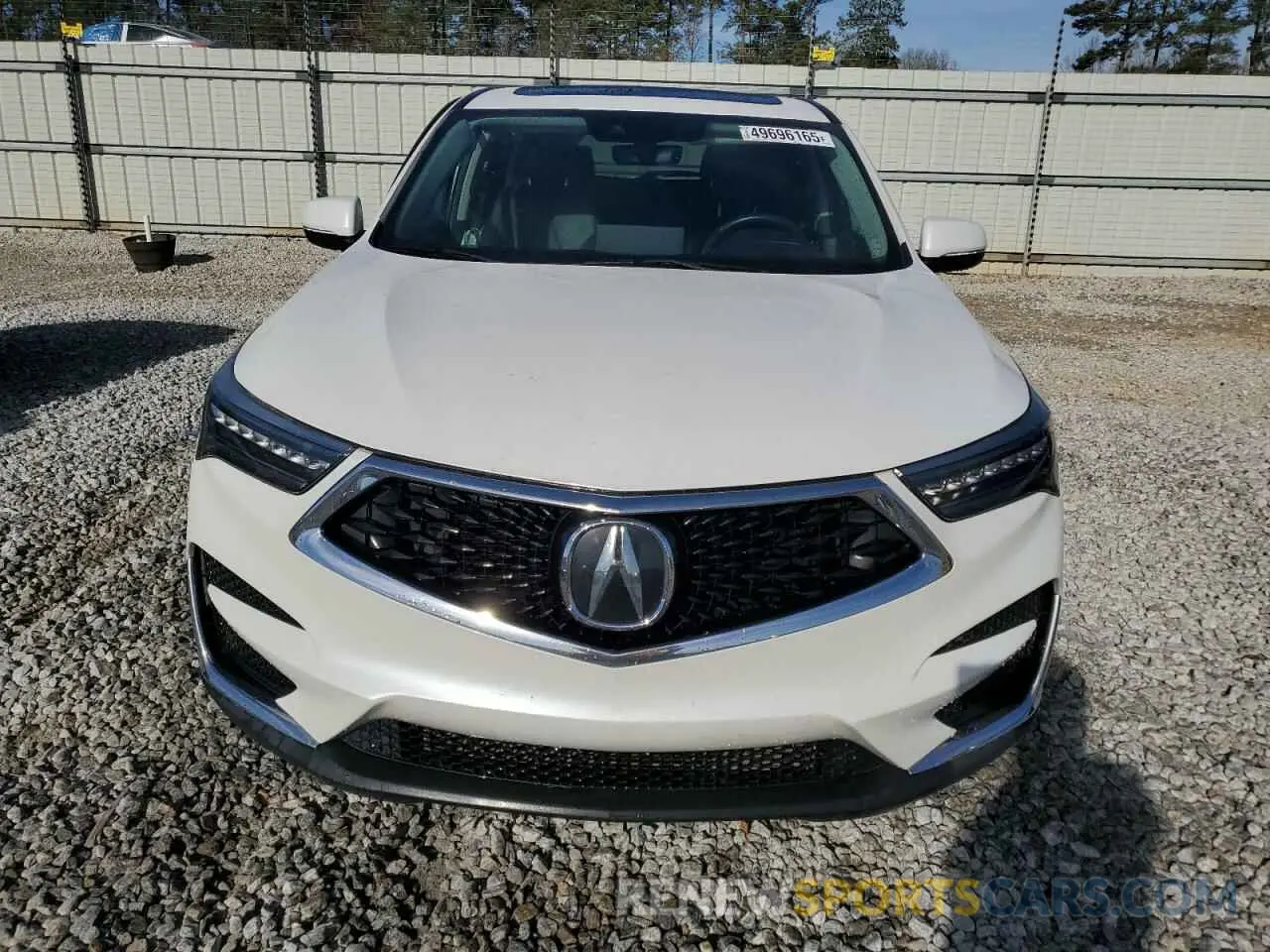 5 fotografías del automóvil dañado 5J8TC2H30LL009042 ACURA RDX 2020