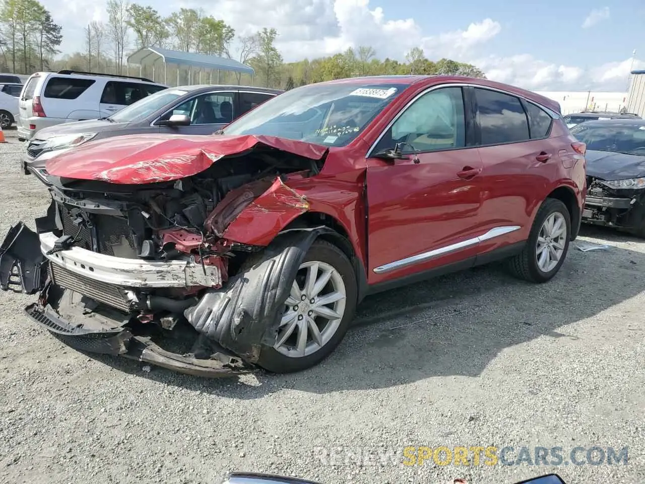 1 fotografías del automóvil dañado 5J8TC2H36LL025049 ACURA RDX 2020