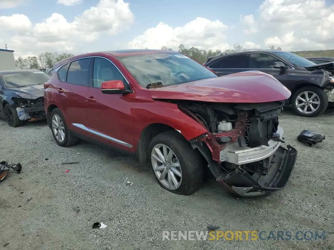 4 fotografías del automóvil dañado 5J8TC2H36LL025049 ACURA RDX 2020