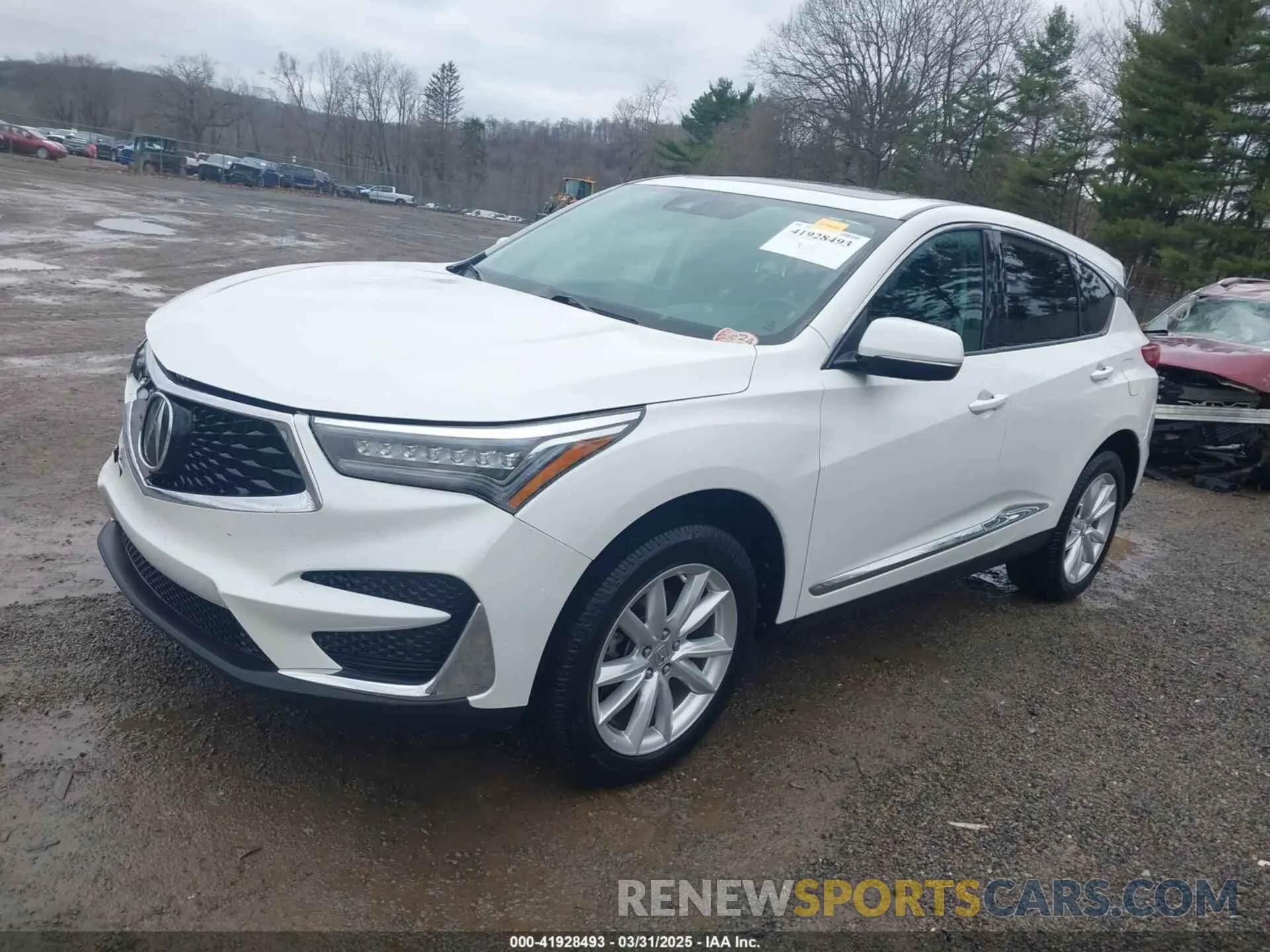 2 fotografías del automóvil dañado 5J8TC2H37LL013556 ACURA RDX 2020