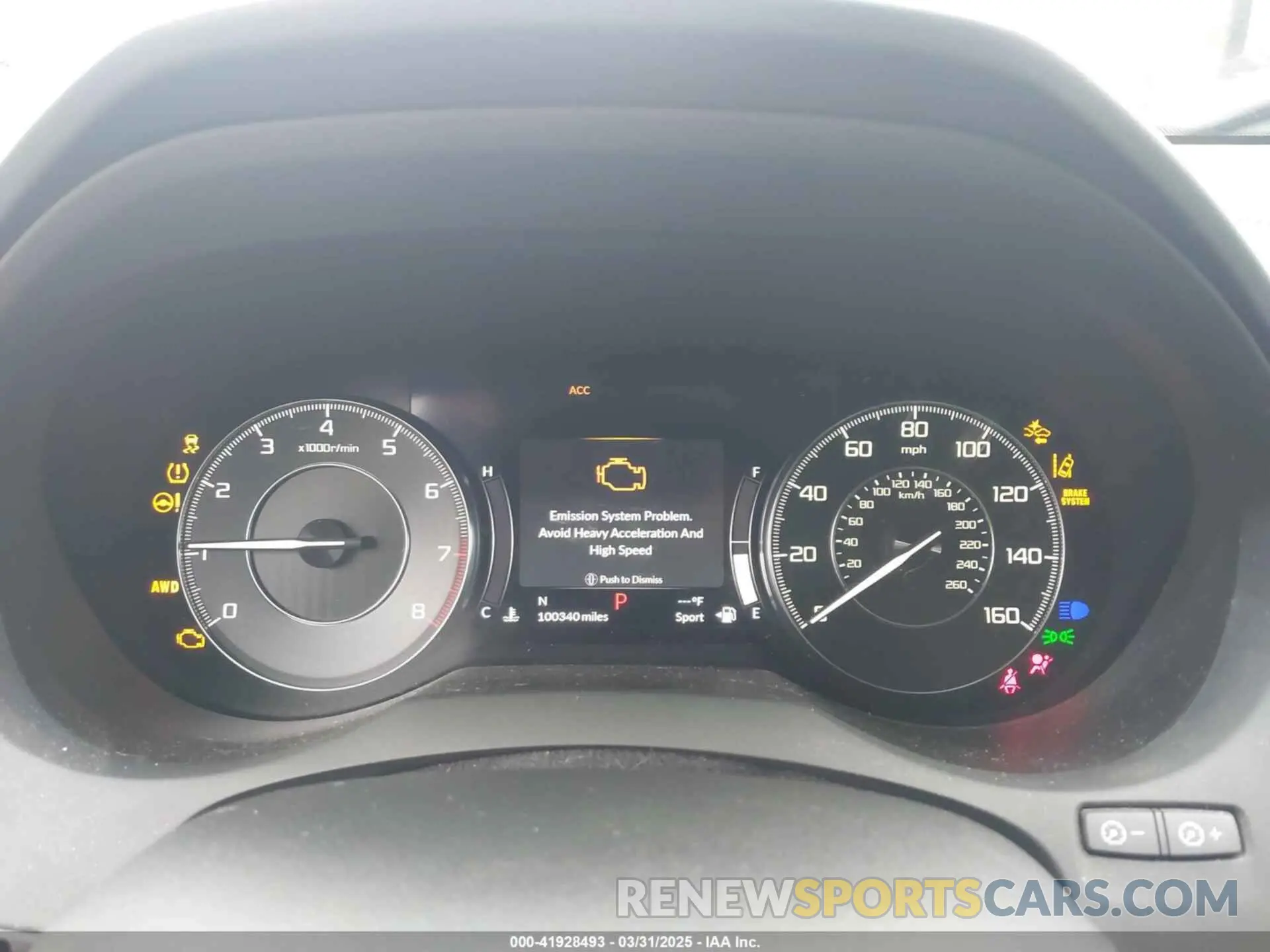 7 fotografías del automóvil dañado 5J8TC2H37LL013556 ACURA RDX 2020