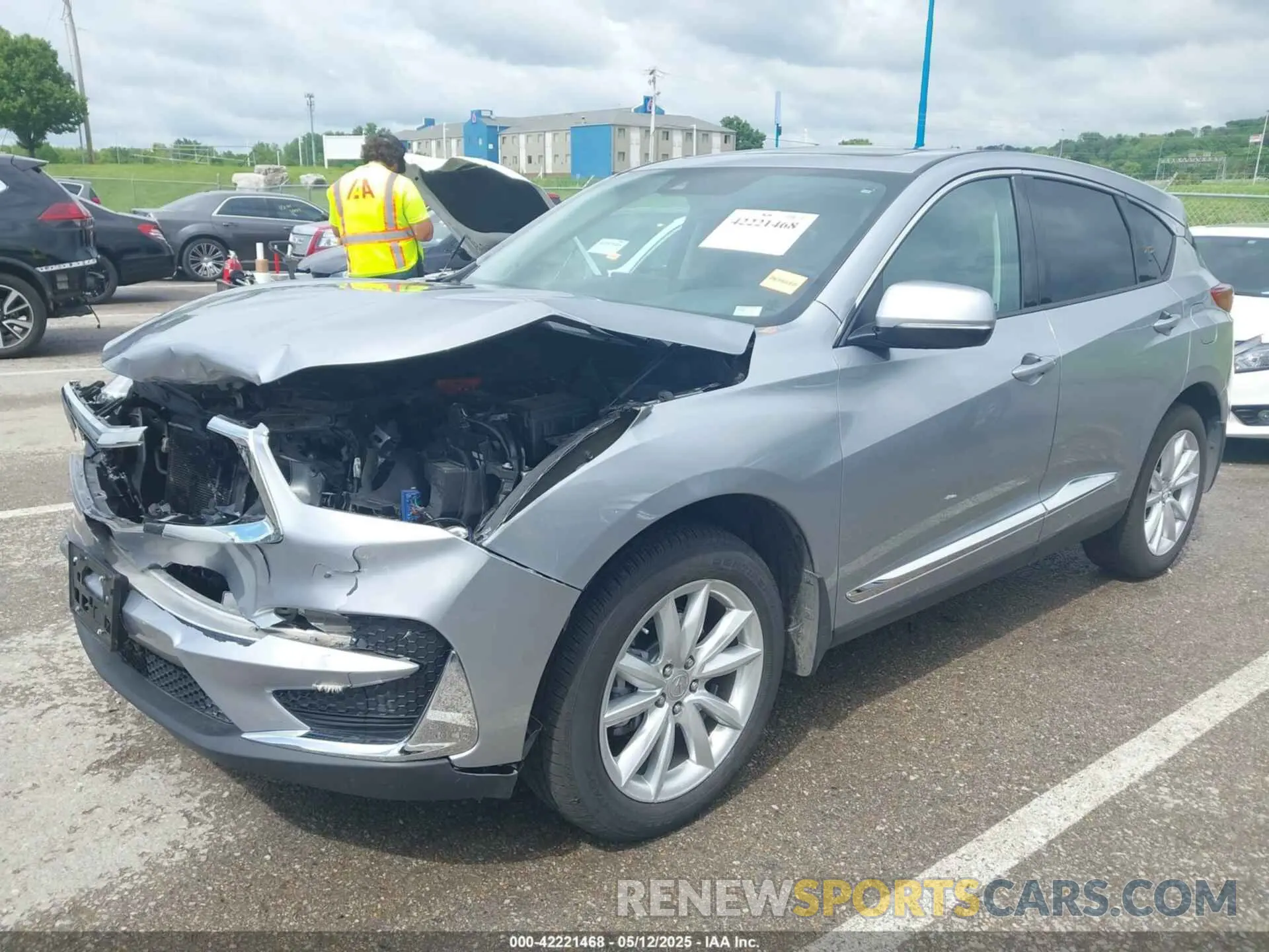 2 fotografías del automóvil dañado 5J8TC2H39LL000761 ACURA RDX 2020