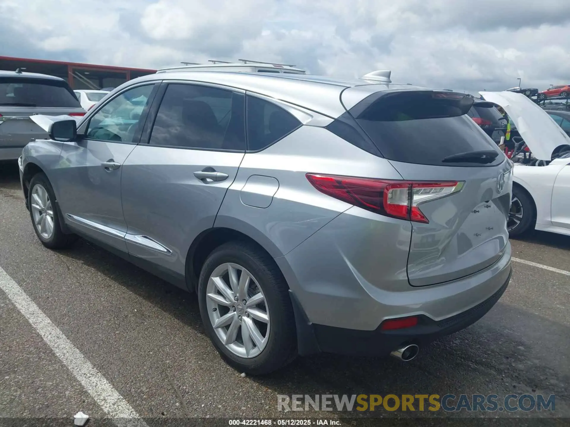 3 fotografías del automóvil dañado 5J8TC2H39LL000761 ACURA RDX 2020