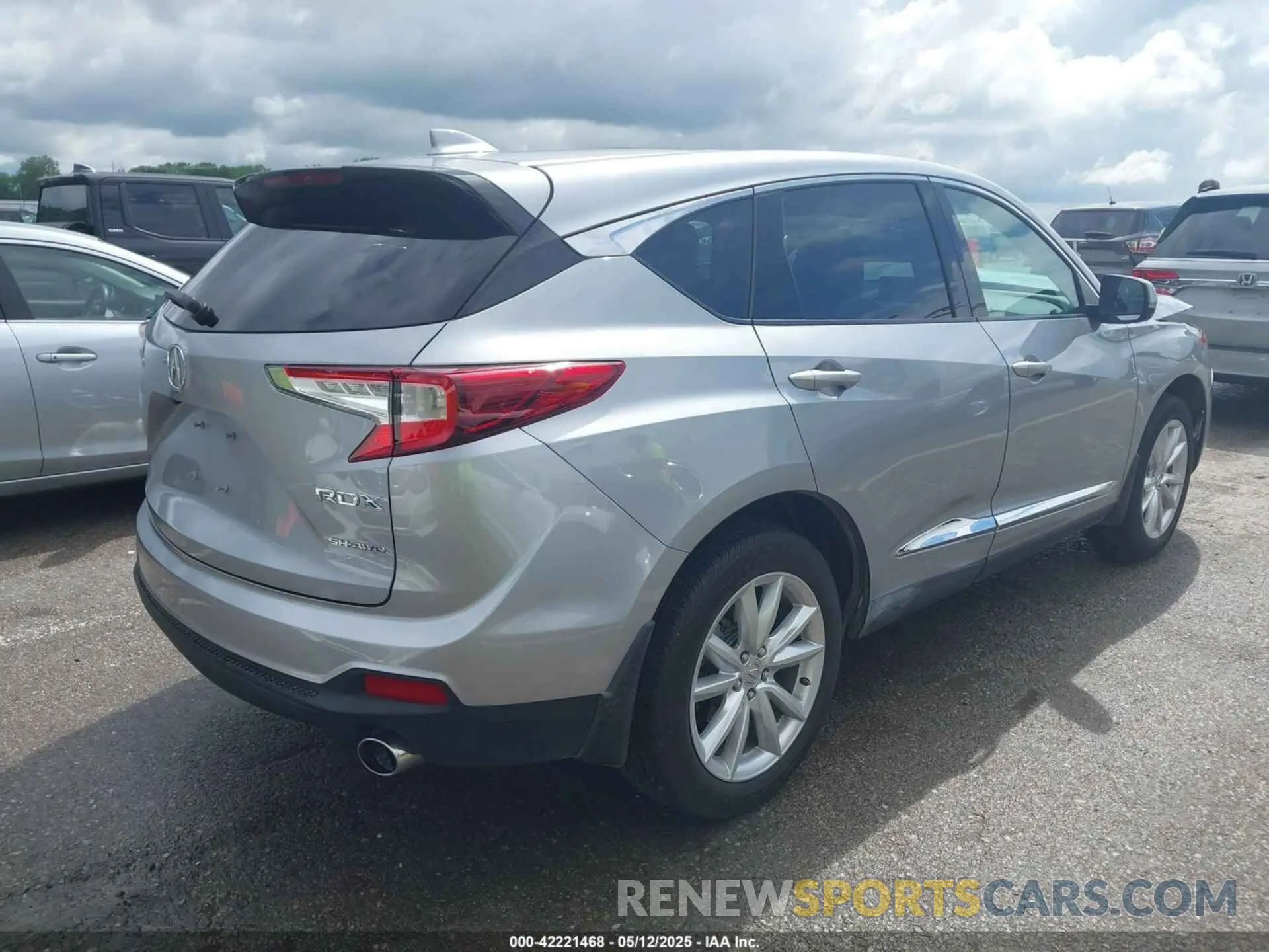 4 fotografías del automóvil dañado 5J8TC2H39LL000761 ACURA RDX 2020