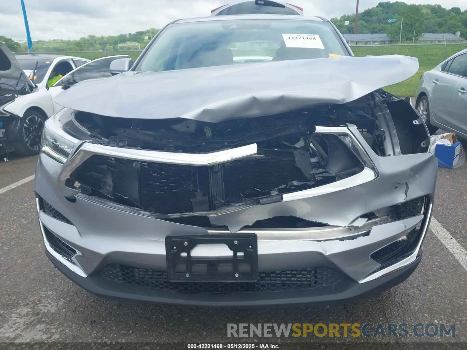 6 fotografías del automóvil dañado 5J8TC2H39LL000761 ACURA RDX 2020