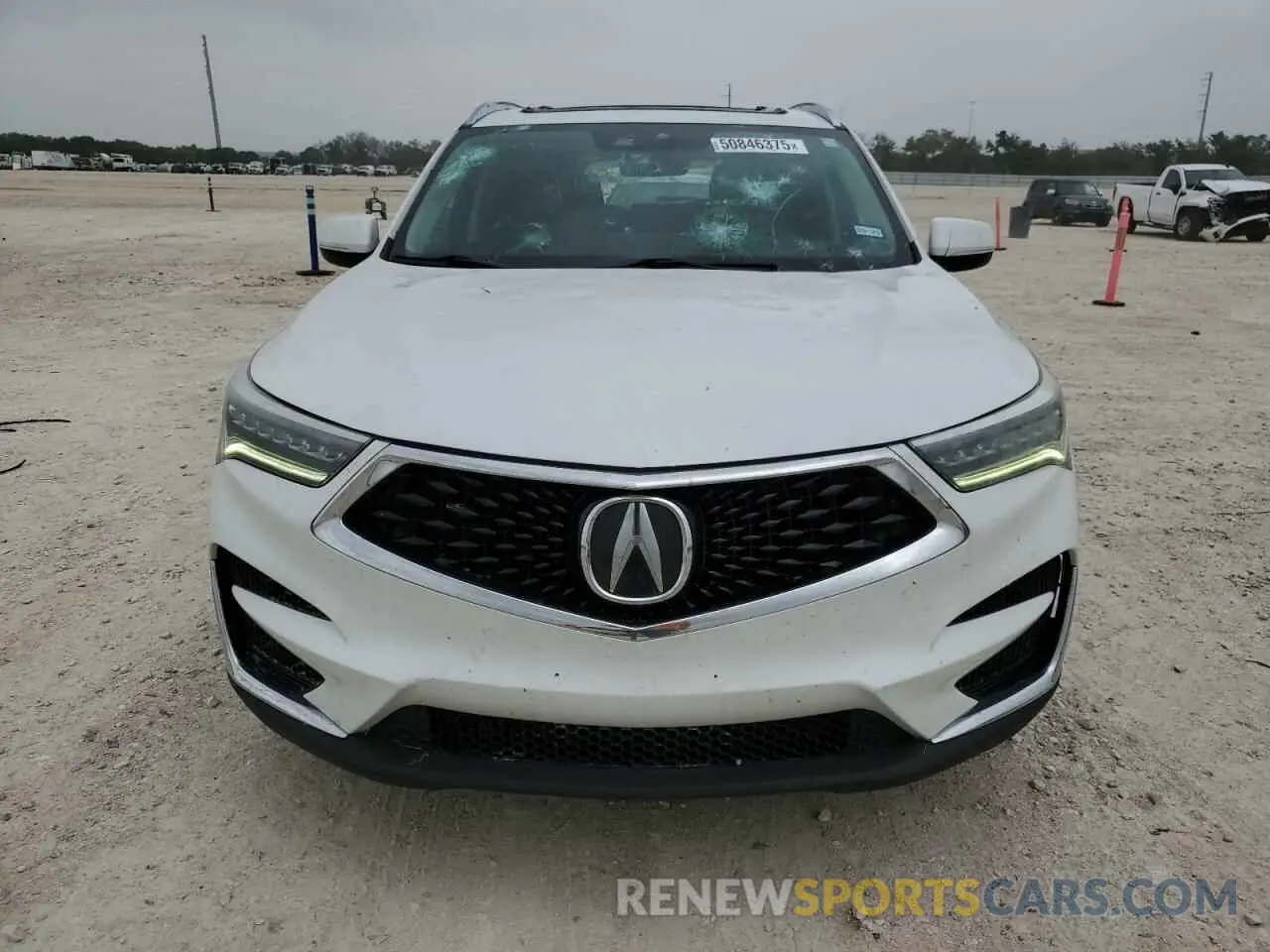 5 fotografías del automóvil dañado 5J8TC2H52LL001235 ACURA RDX 2020