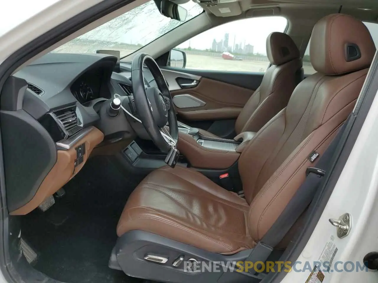 7 fotografías del automóvil dañado 5J8TC2H52LL001235 ACURA RDX 2020