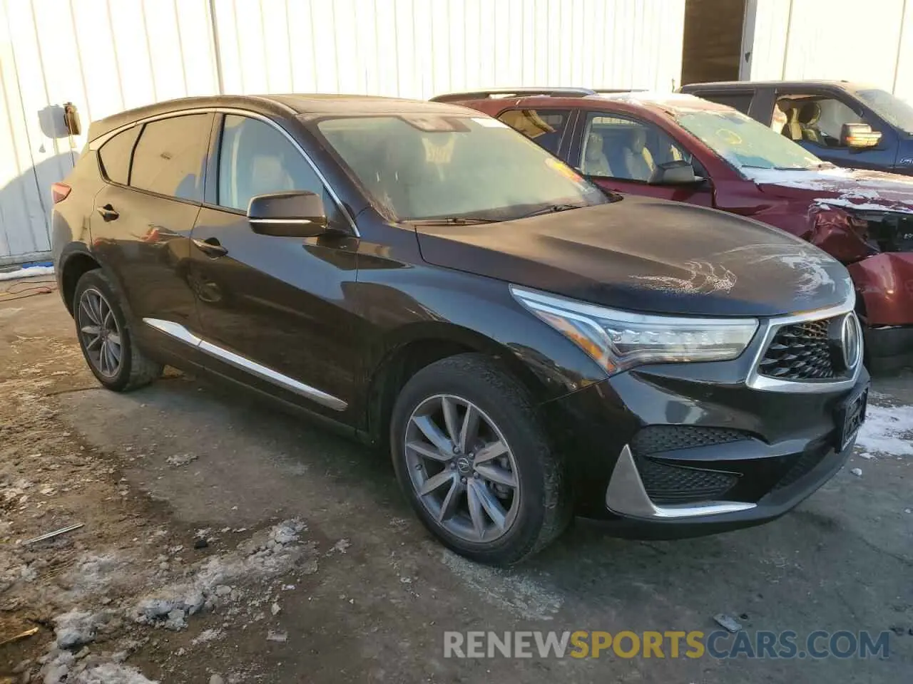 4 fotografías del automóvil dañado 5J8TC2H52LL002935 ACURA RDX 2020