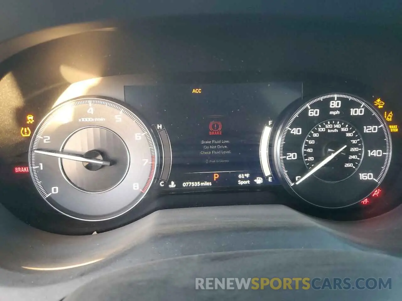 9 fotografías del automóvil dañado 5J8TC2H52LL011361 ACURA RDX 2020