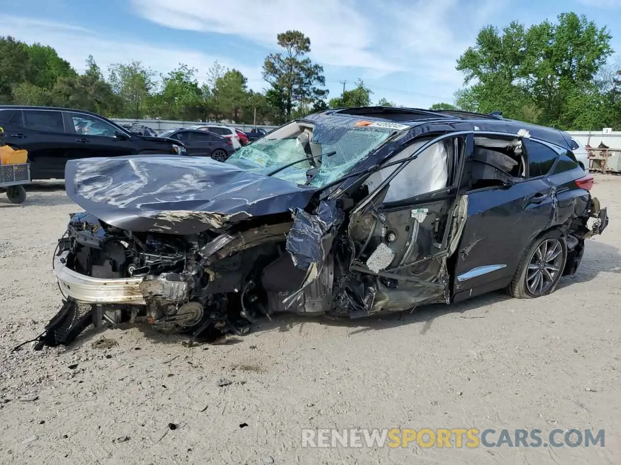 1 fotografías del automóvil dañado 5J8TC2H56LL007877 ACURA RDX 2020