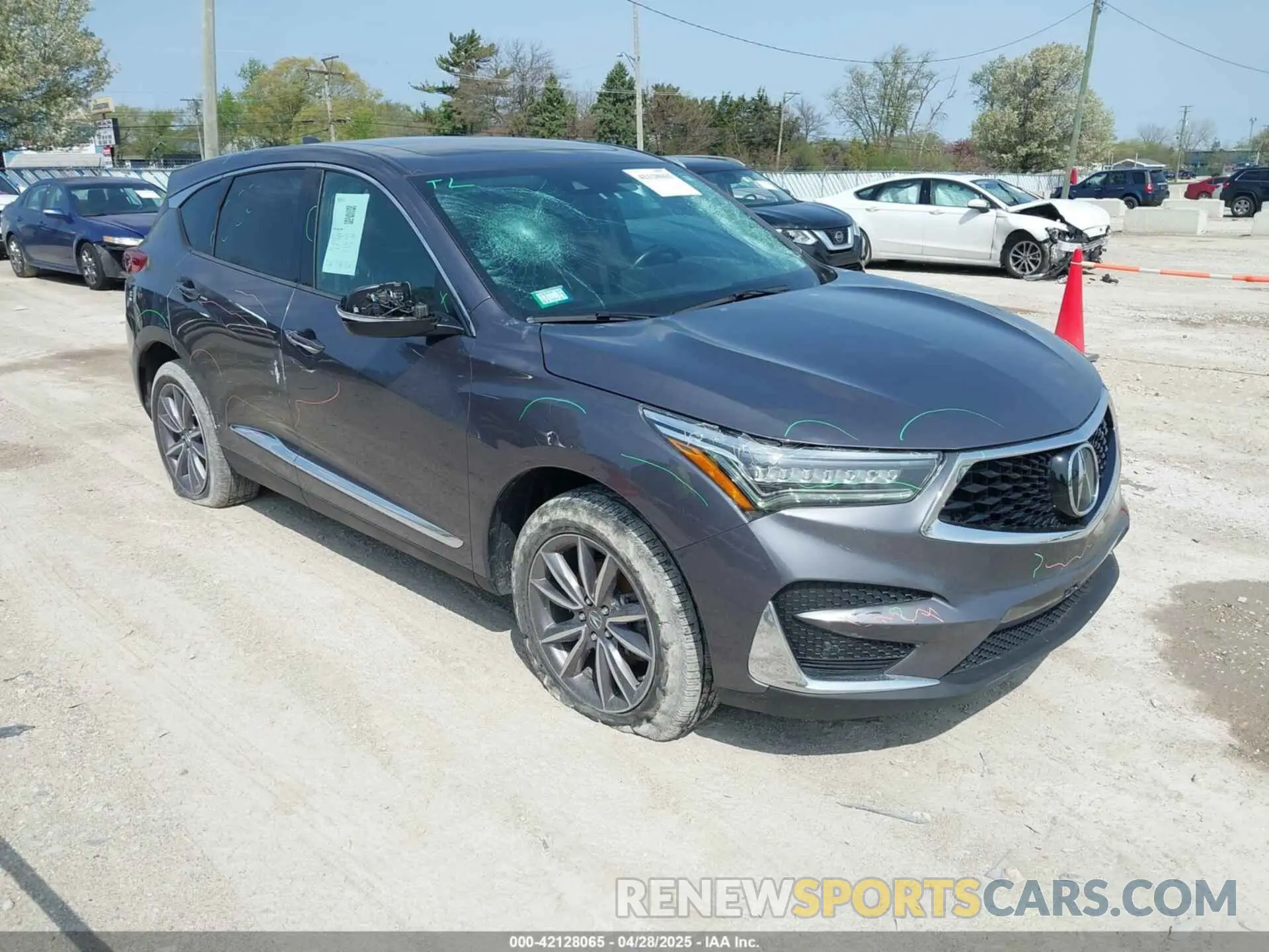 1 fotografías del automóvil dañado 5J8TC2H56LL033931 ACURA RDX 2020