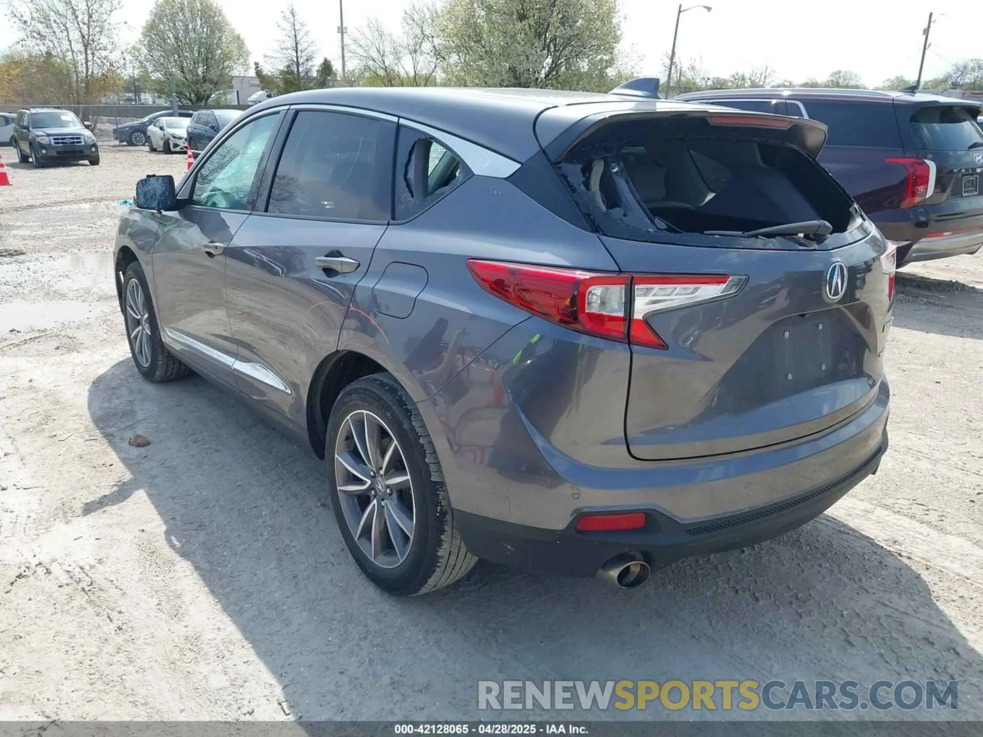 3 fotografías del automóvil dañado 5J8TC2H56LL033931 ACURA RDX 2020