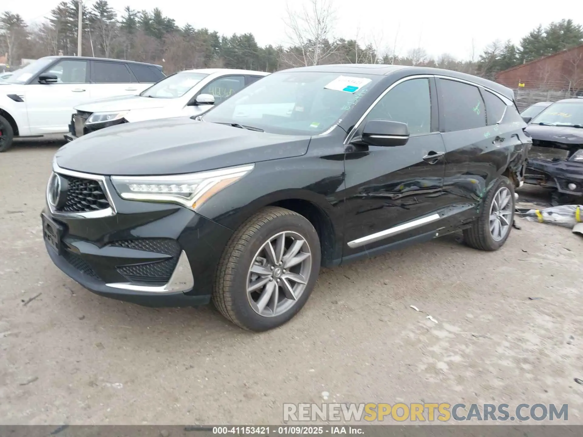 2 fotografías del automóvil dañado 5J8TC2H57LL032867 ACURA RDX 2020