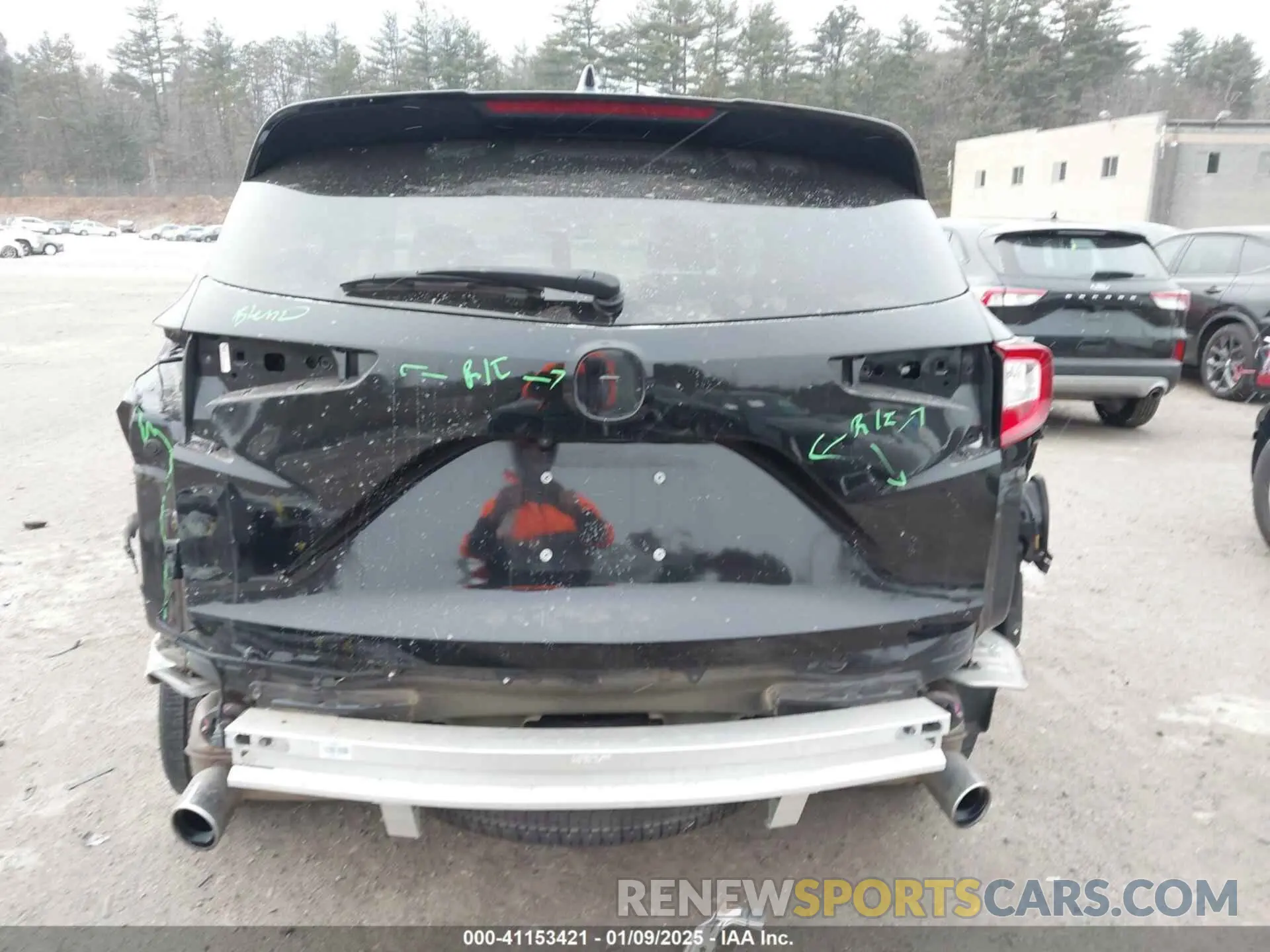 6 fotografías del automóvil dañado 5J8TC2H57LL032867 ACURA RDX 2020
