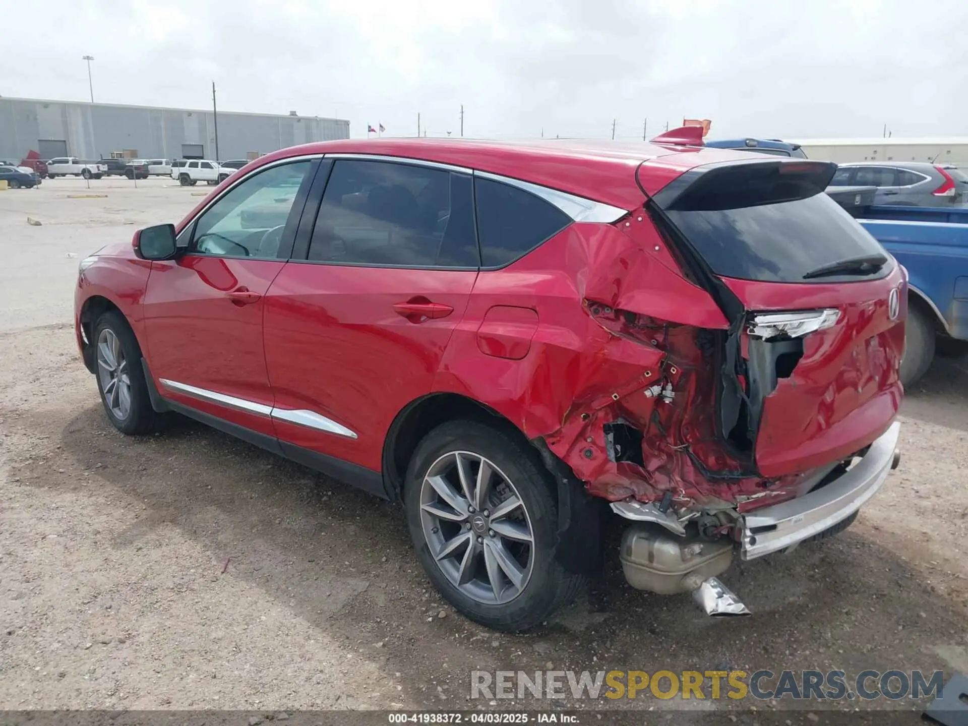 3 fotografías del automóvil dañado 5J8TC2H58LL011154 ACURA RDX 2020
