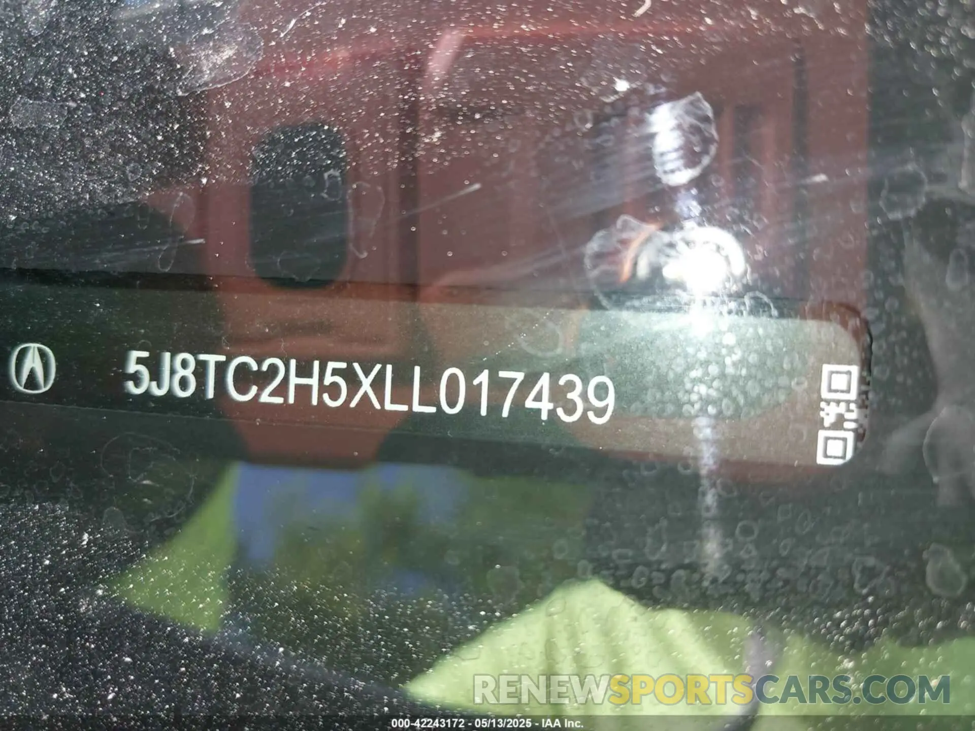 9 fotografías del automóvil dañado 5J8TC2H5XLL017439 ACURA RDX 2020