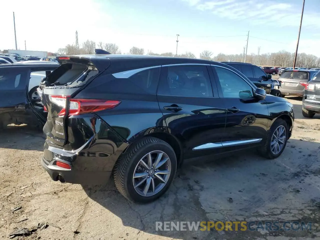 3 fotografías del automóvil dañado 5J8TC2H5XLL021863 ACURA RDX 2020