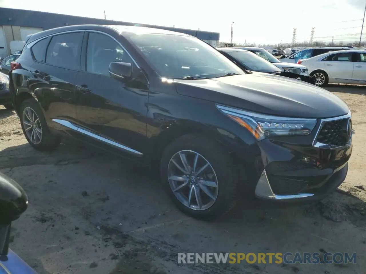 4 fotografías del automóvil dañado 5J8TC2H5XLL021863 ACURA RDX 2020