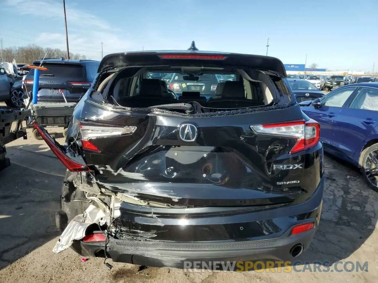 6 fotografías del automóvil dañado 5J8TC2H5XLL021863 ACURA RDX 2020