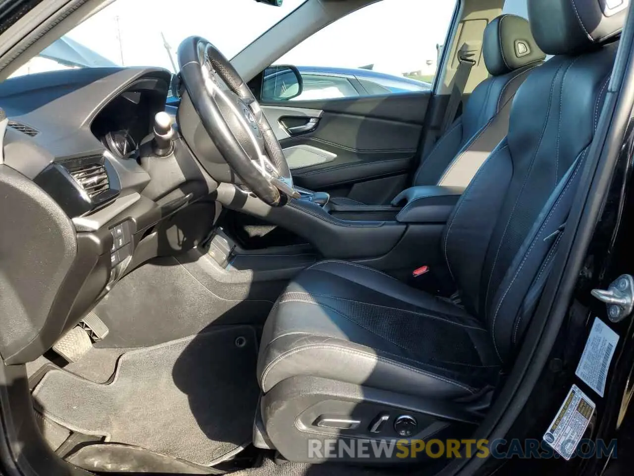7 fotografías del automóvil dañado 5J8TC2H5XLL021863 ACURA RDX 2020