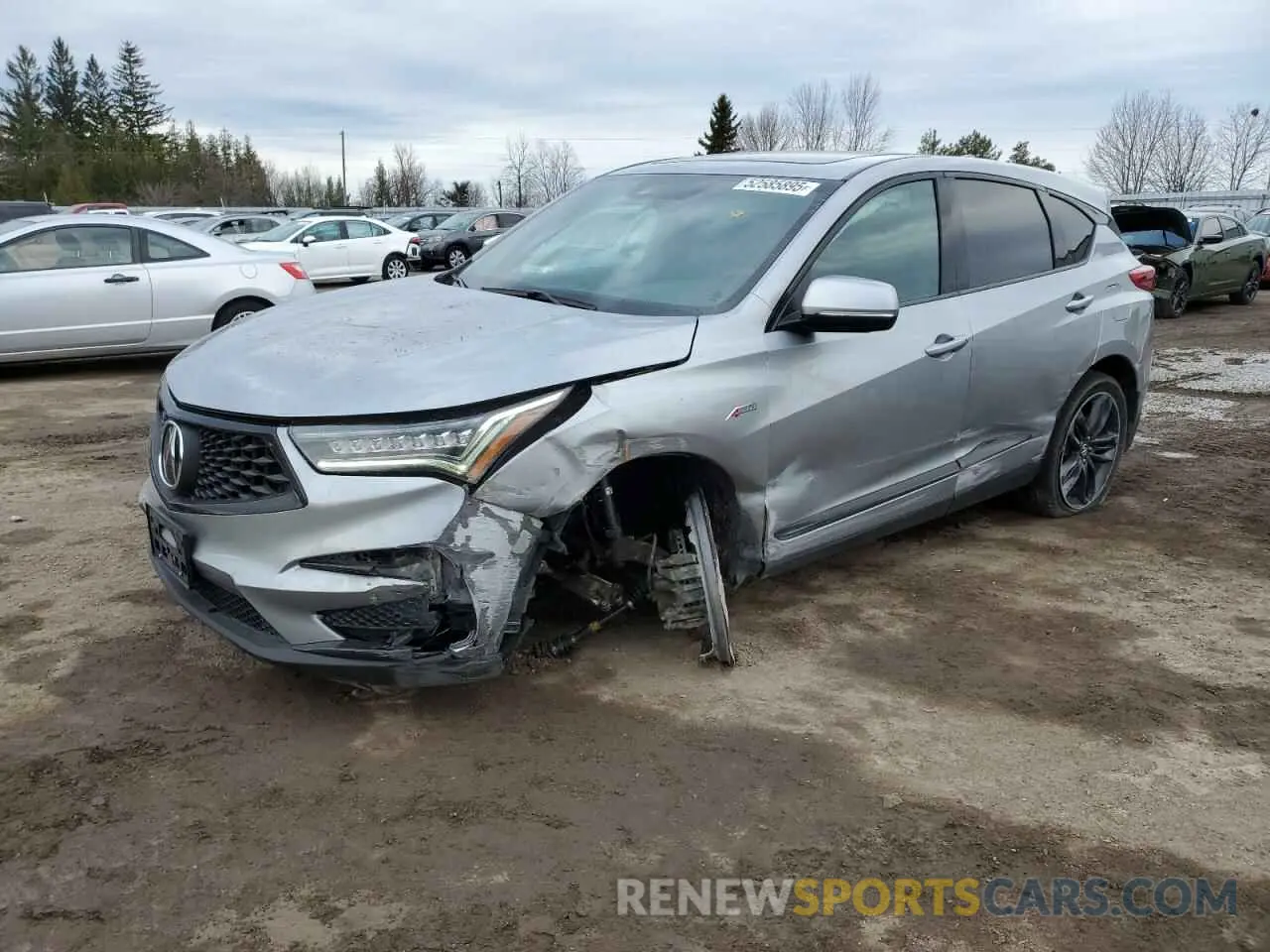 1 fotografías del automóvil dañado 5J8TC2H64LL809420 ACURA RDX 2020