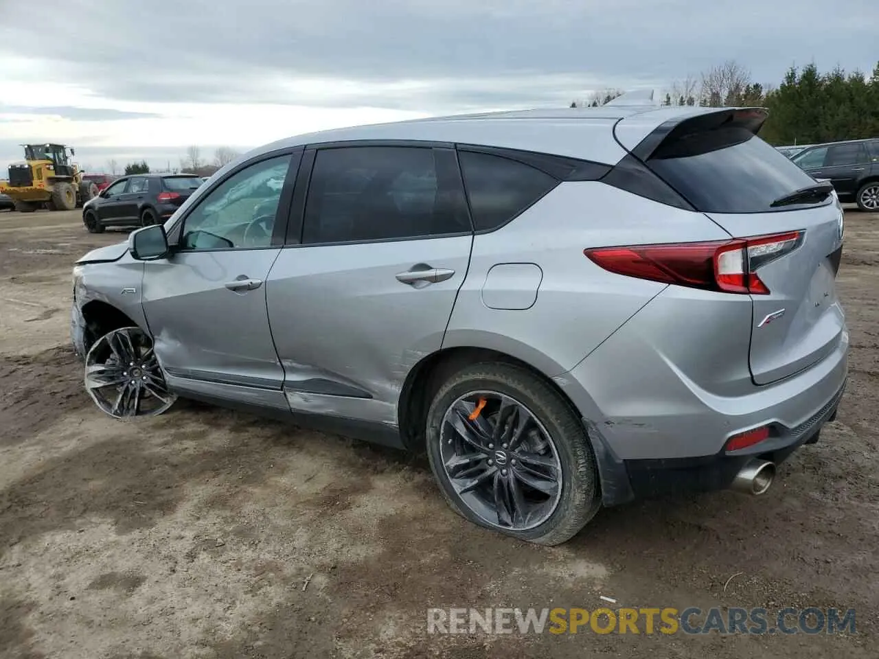 2 fotografías del automóvil dañado 5J8TC2H64LL809420 ACURA RDX 2020