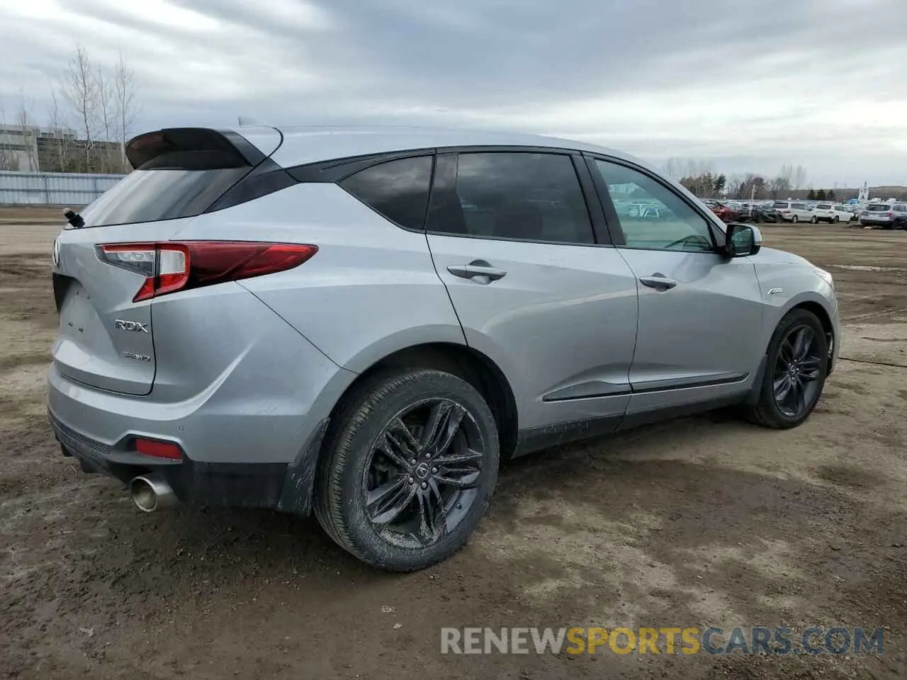 3 fotografías del automóvil dañado 5J8TC2H64LL809420 ACURA RDX 2020