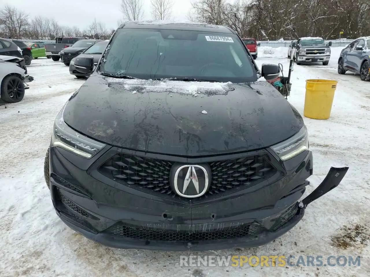 5 fotografías del automóvil dañado 5J8TC2H64LL810020 ACURA RDX 2020