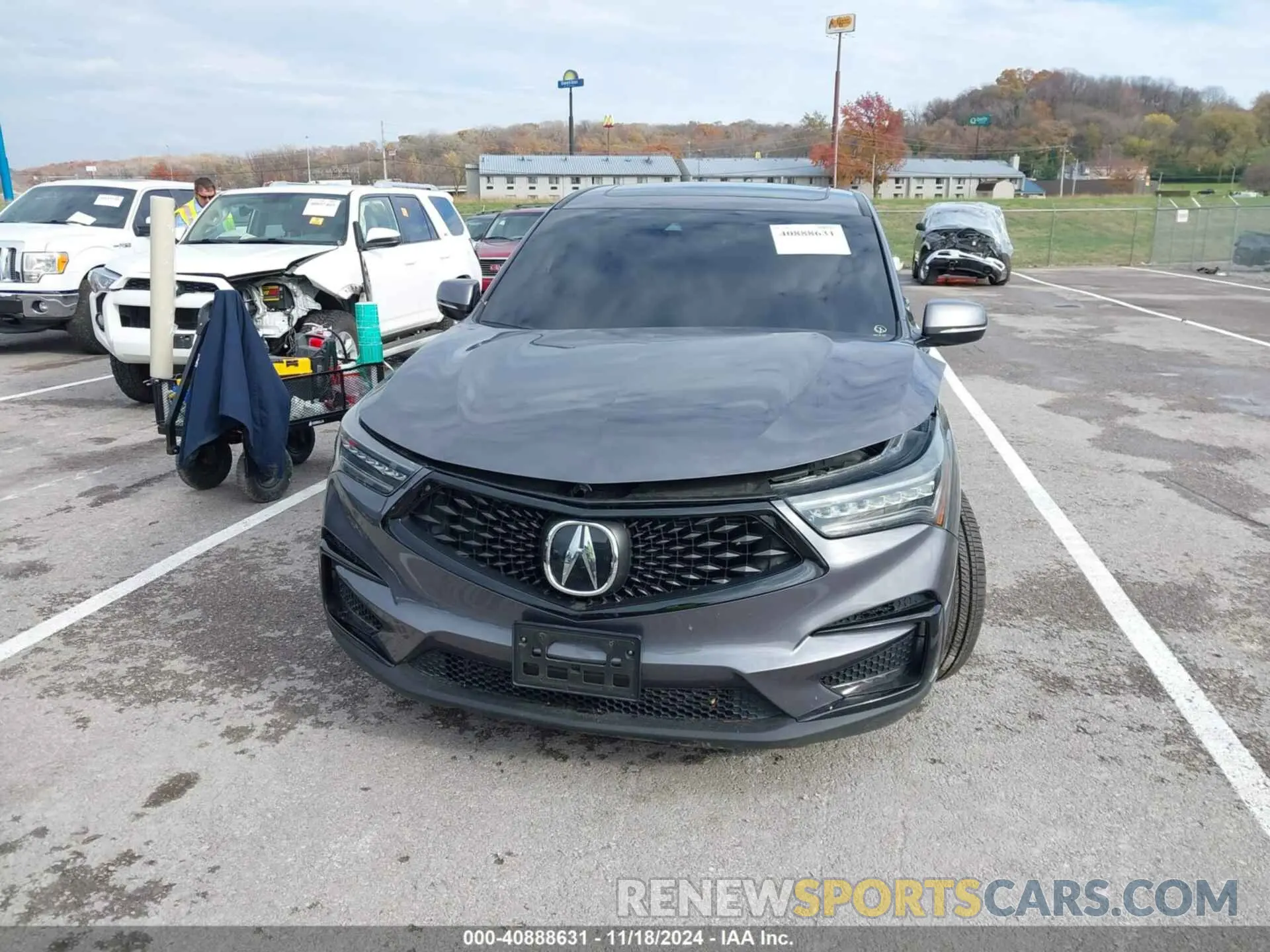 12 fotografías del automóvil dañado 5J8TC2H67LL035020 ACURA RDX 2020