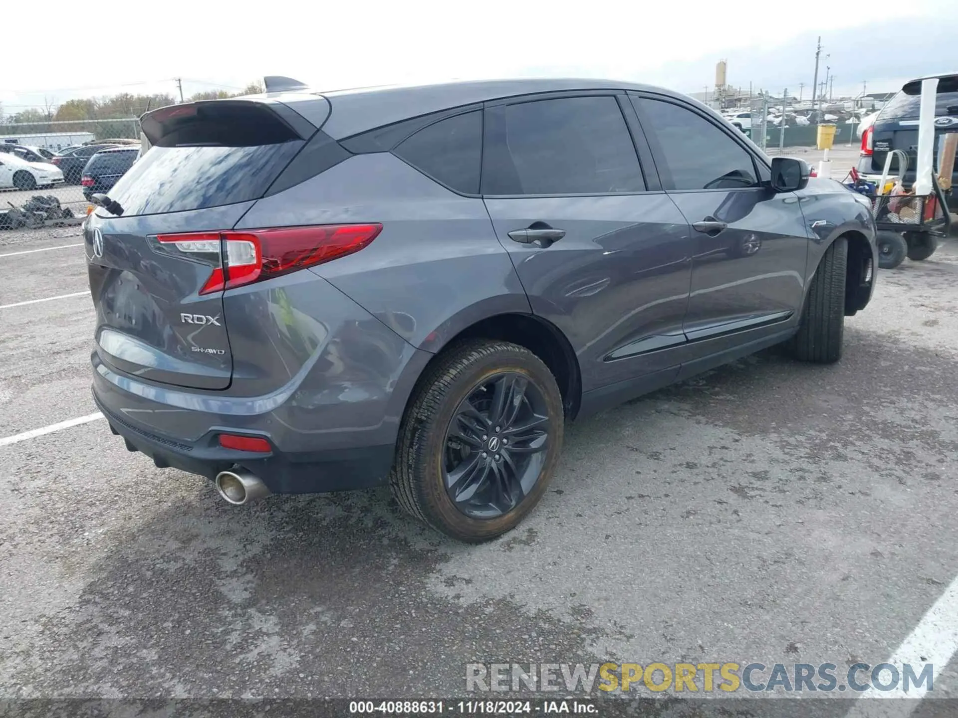 4 fotografías del automóvil dañado 5J8TC2H67LL035020 ACURA RDX 2020