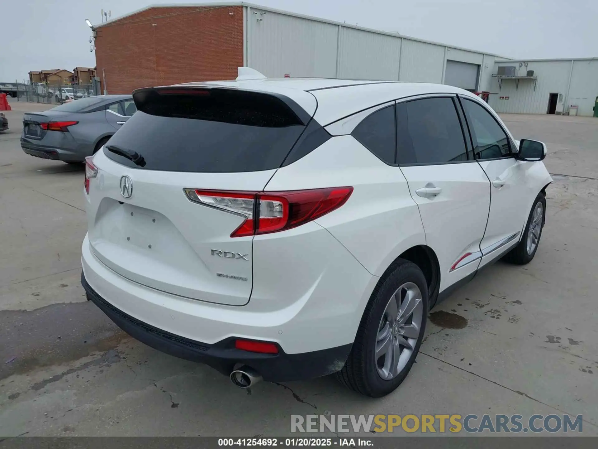 4 fotografías del automóvil dañado 5J8TC2H72LL022362 ACURA RDX 2020