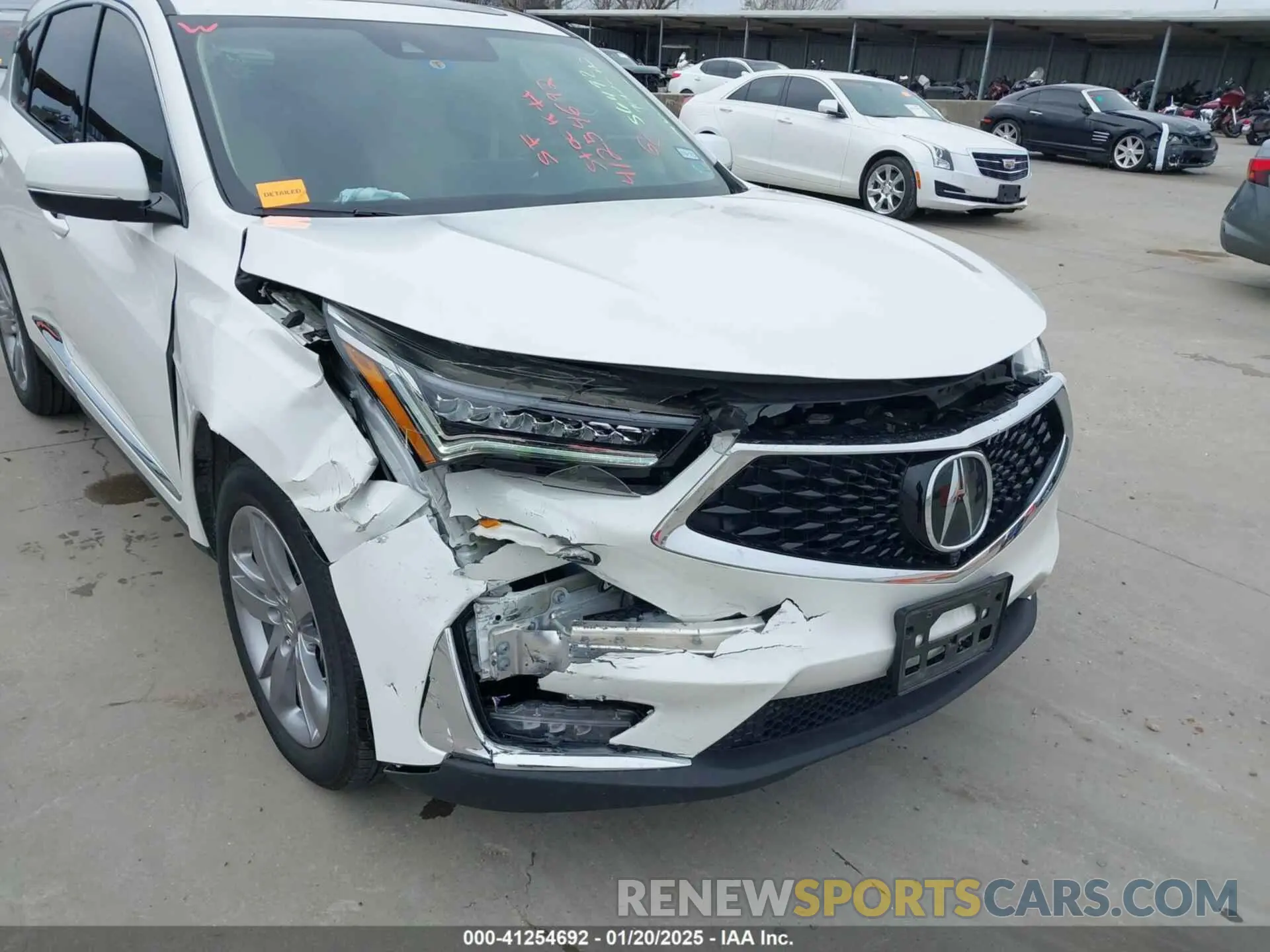 6 fotografías del automóvil dañado 5J8TC2H72LL022362 ACURA RDX 2020
