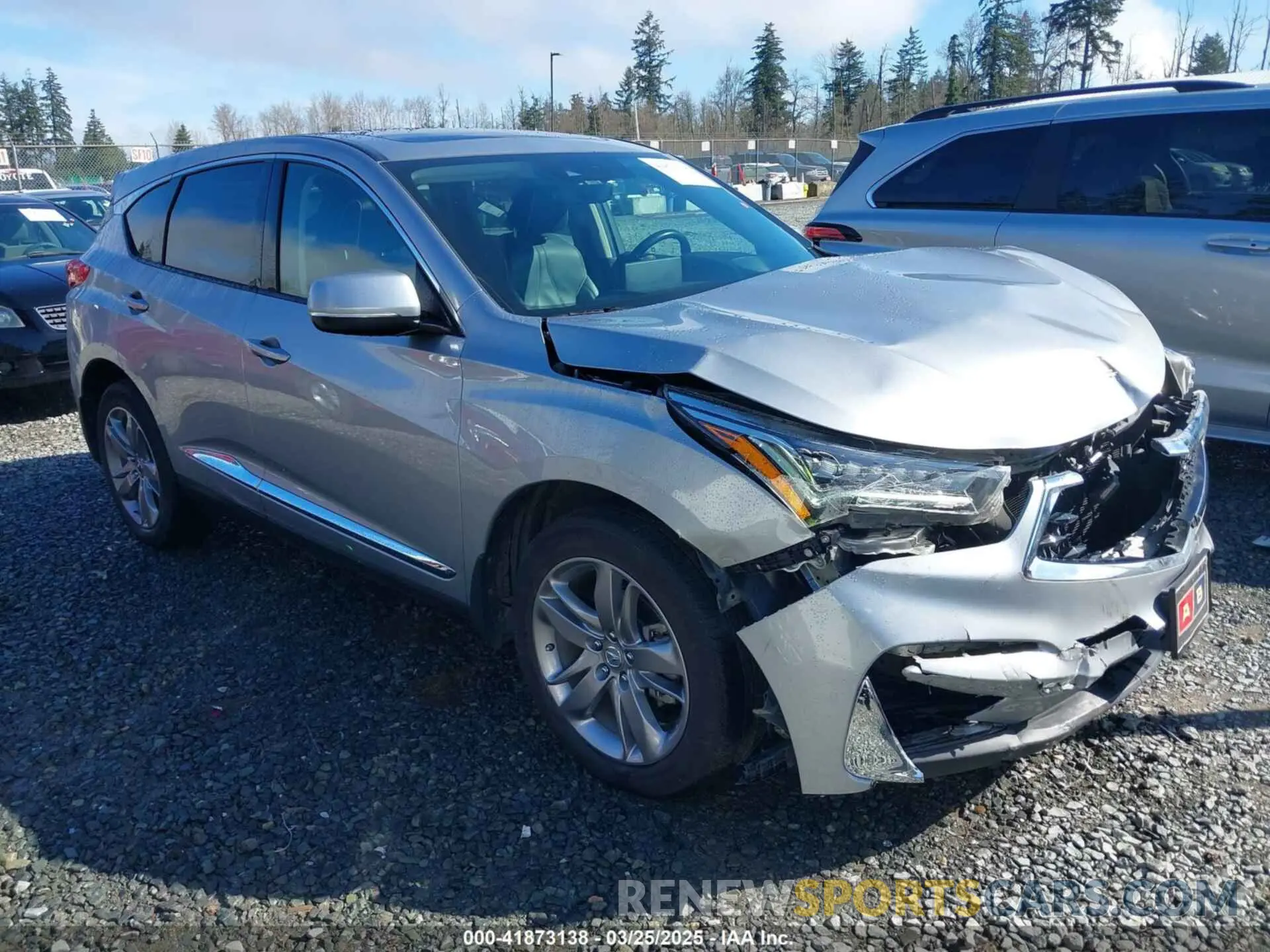 1 fotografías del automóvil dañado 5J8TC2H74LL041625 ACURA RDX 2020