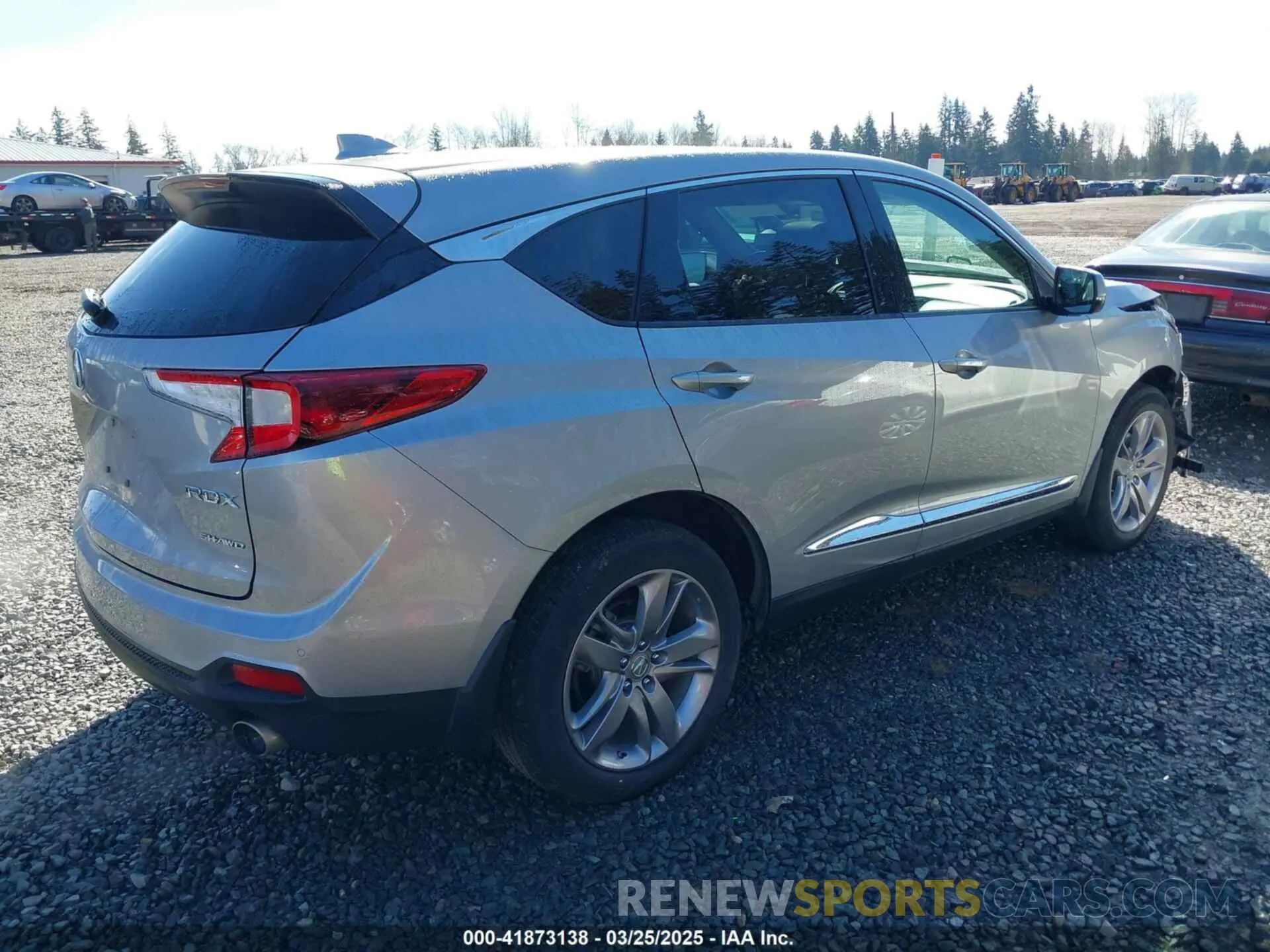 4 fotografías del automóvil dañado 5J8TC2H74LL041625 ACURA RDX 2020