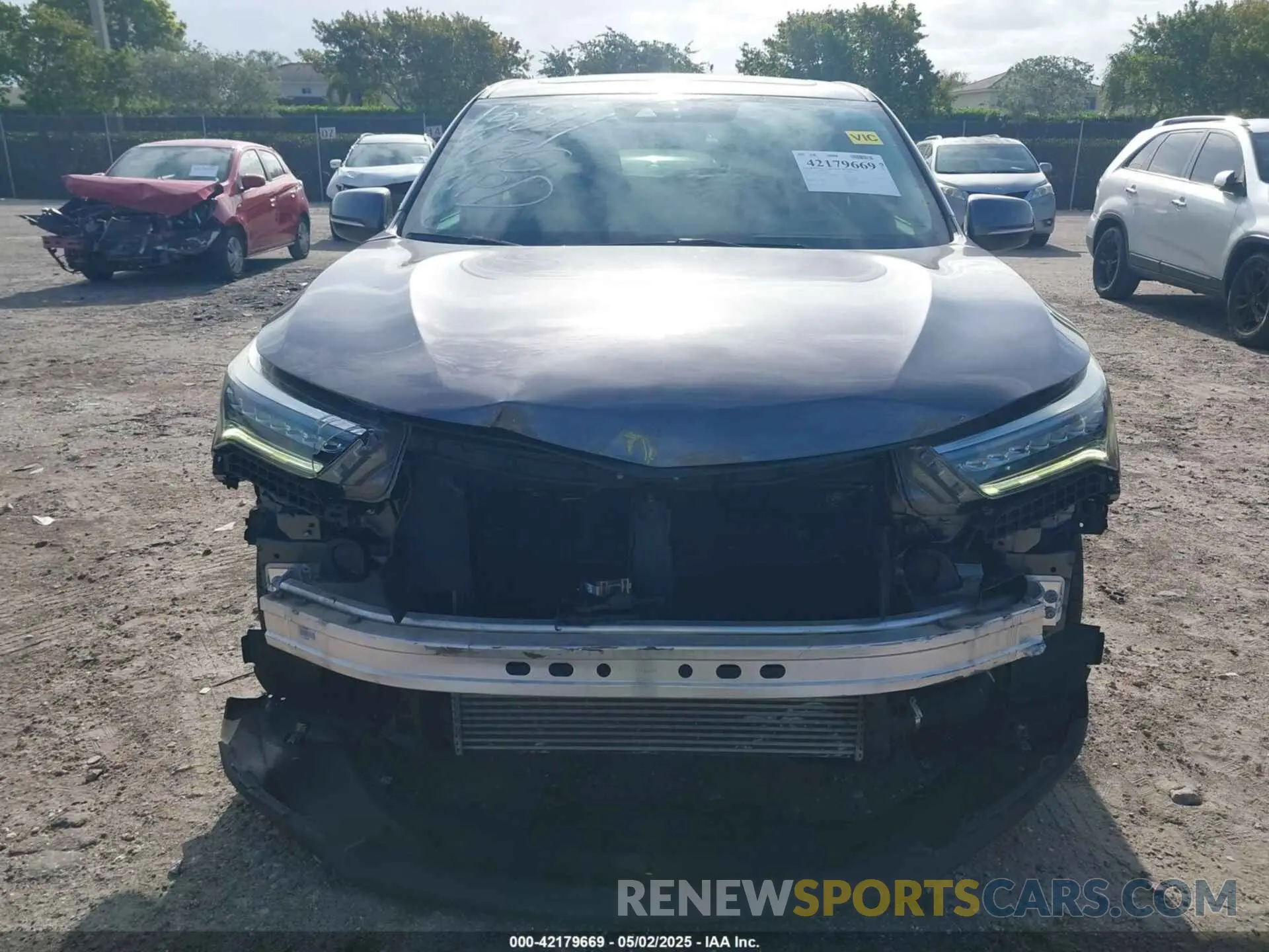 13 fotografías del automóvil dañado 5J8TC1H32ML001584 ACURA RDX 2021