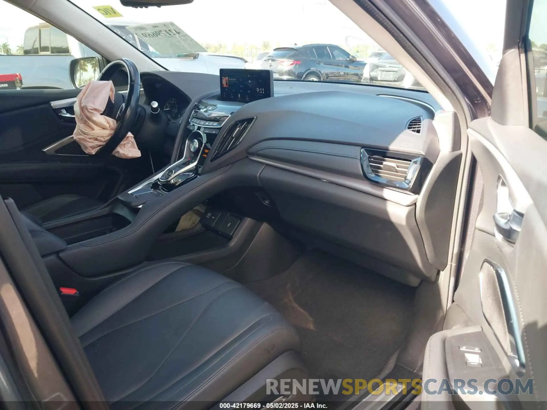 5 fotografías del automóvil dañado 5J8TC1H32ML001584 ACURA RDX 2021