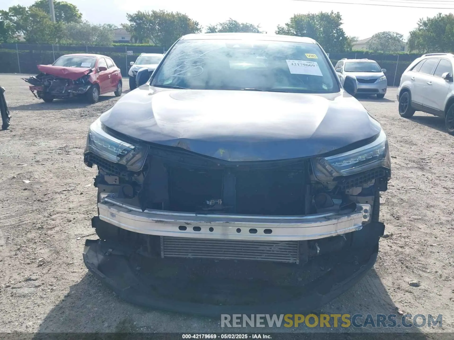 6 fotografías del automóvil dañado 5J8TC1H32ML001584 ACURA RDX 2021
