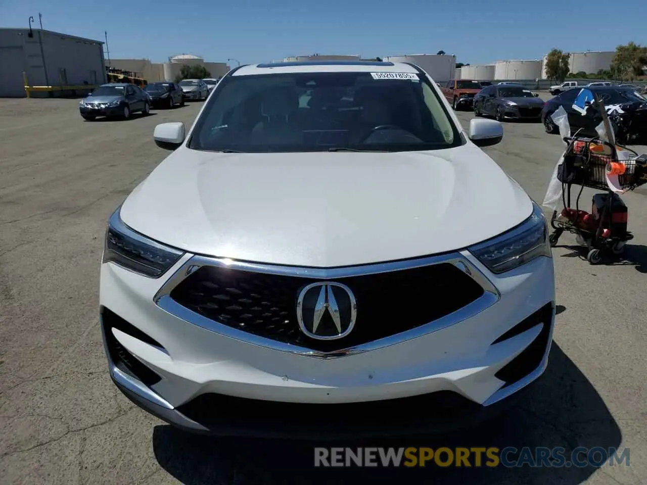 5 fotografías del automóvil dañado 5J8TC1H32ML002816 ACURA RDX 2021