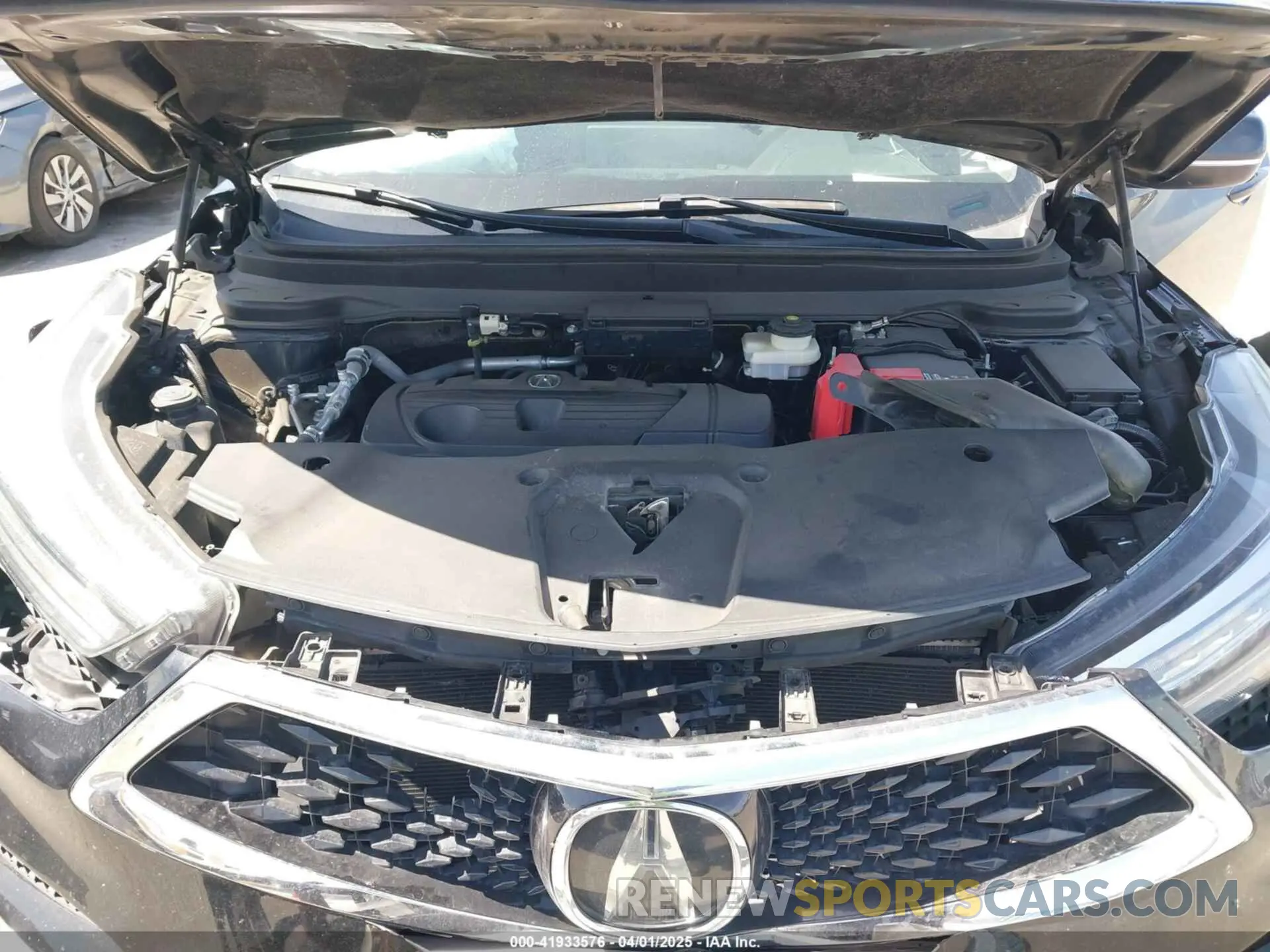 10 fotografías del automóvil dañado 5J8TC1H33ML006504 ACURA RDX 2021