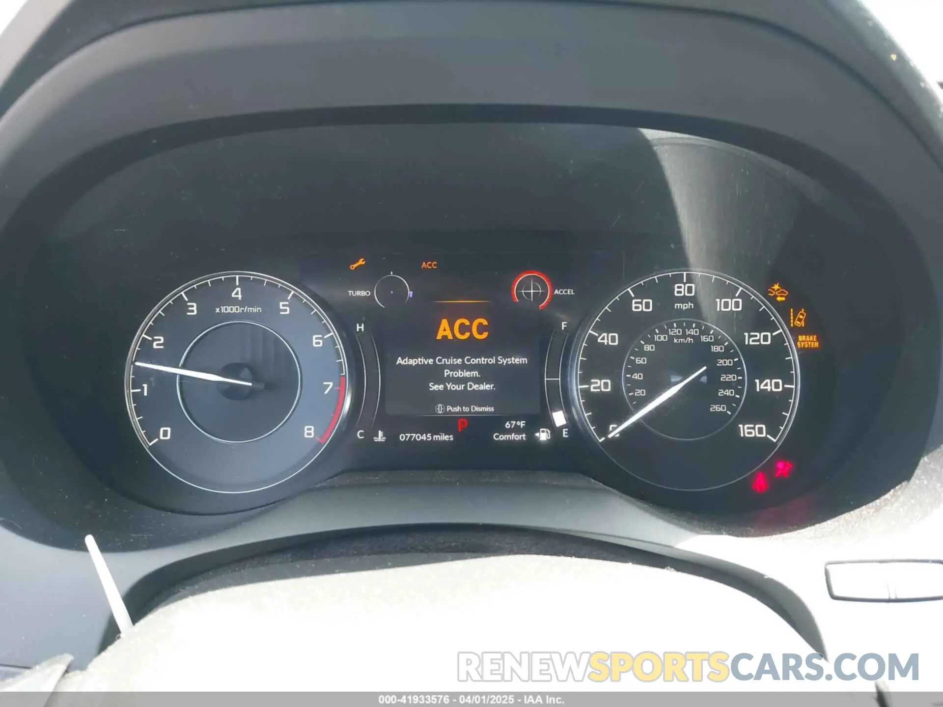 7 fotografías del automóvil dañado 5J8TC1H33ML006504 ACURA RDX 2021