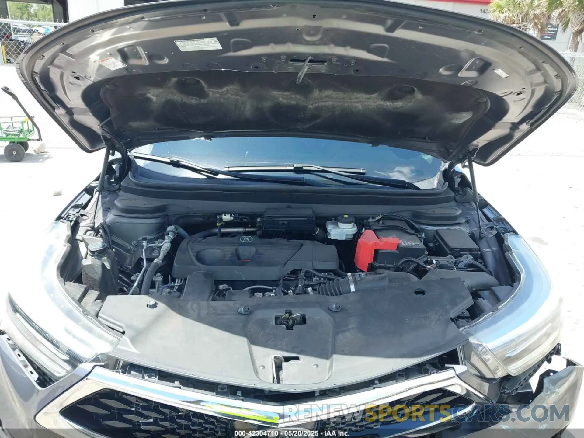 10 fotografías del automóvil dañado 5J8TC1H33ML016658 ACURA RDX 2021